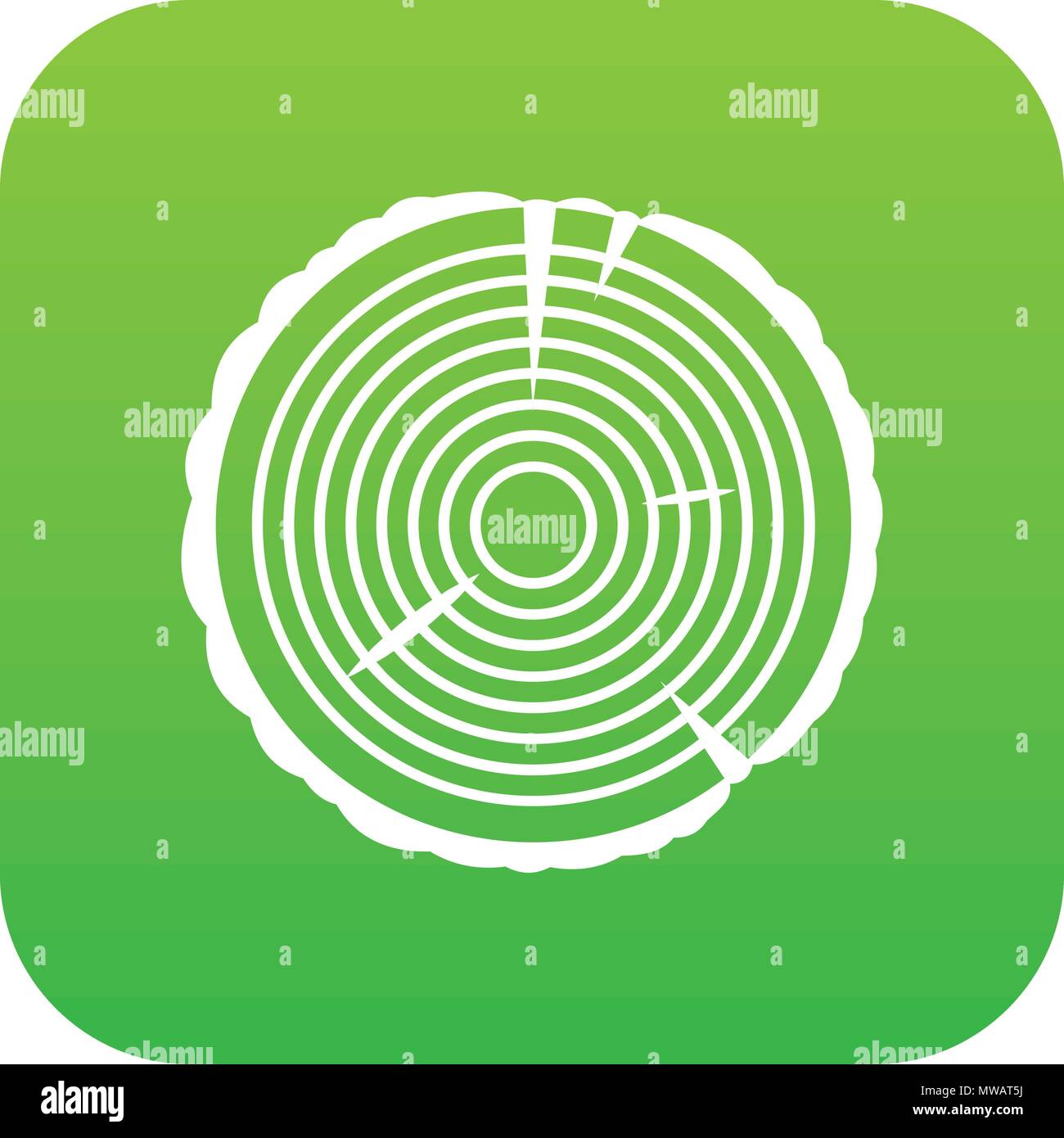 Tree Ring Abstract Orb Digital by Tony Rubino | Saatchi Art