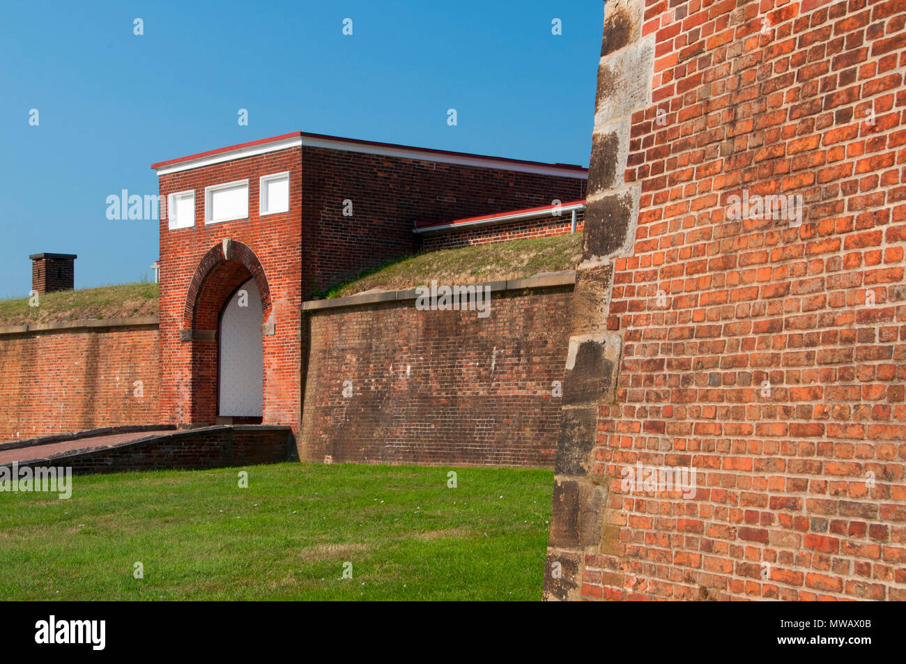 Fort sally port, Fort McHenry National Monument and Historic Shrine ...