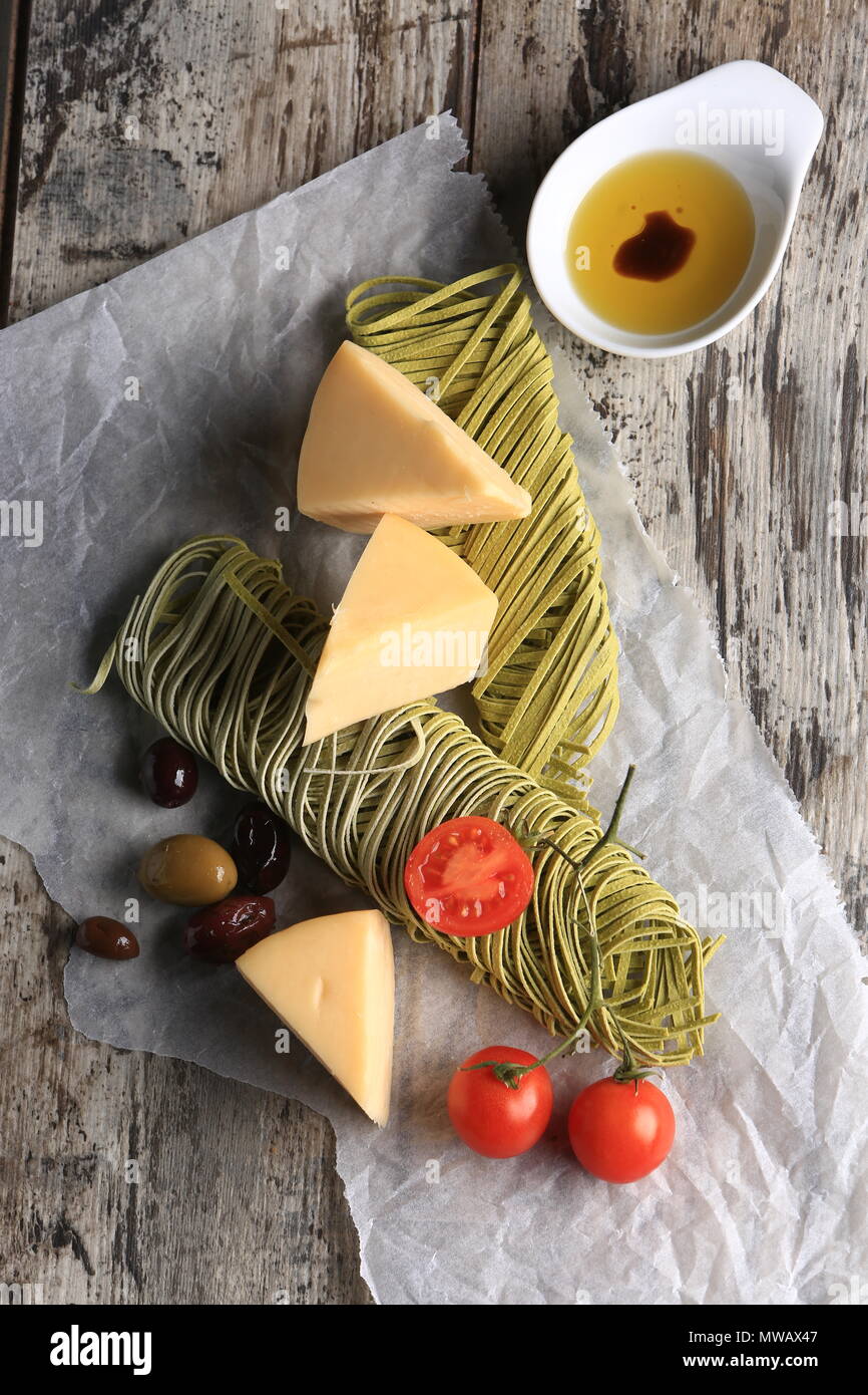 Different types of cheese slices Stock Photo Alamy