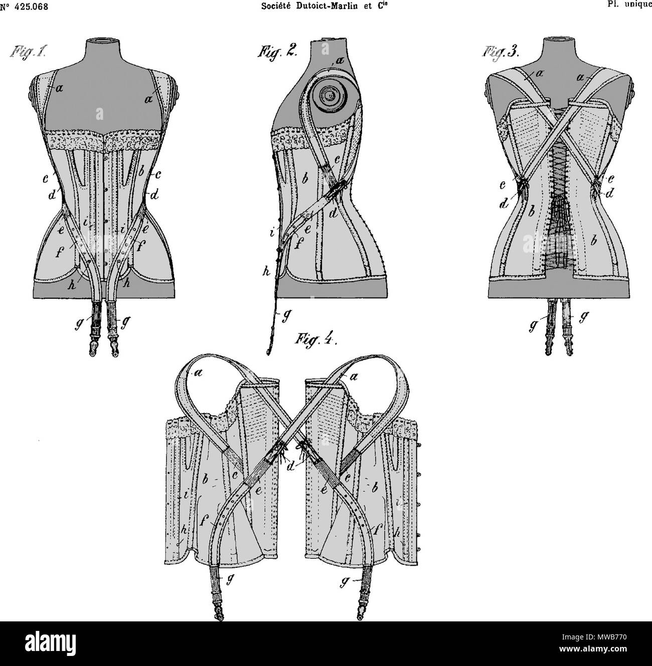 Fran ais Corset redresseur pour fillettes jeunes filles et