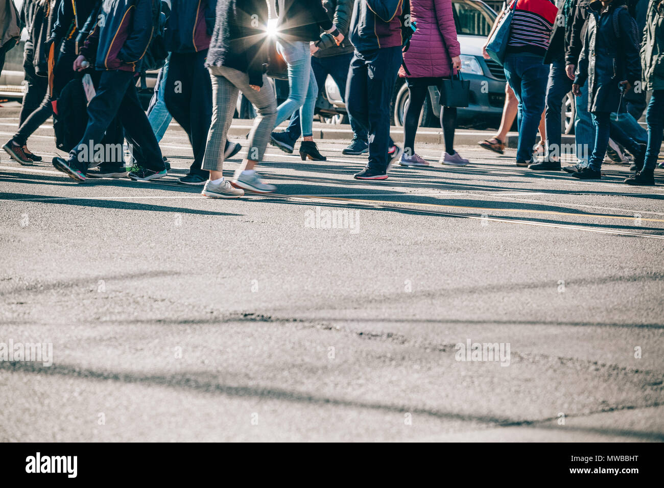 Blurred people street hi-res stock photography and images - Alamy