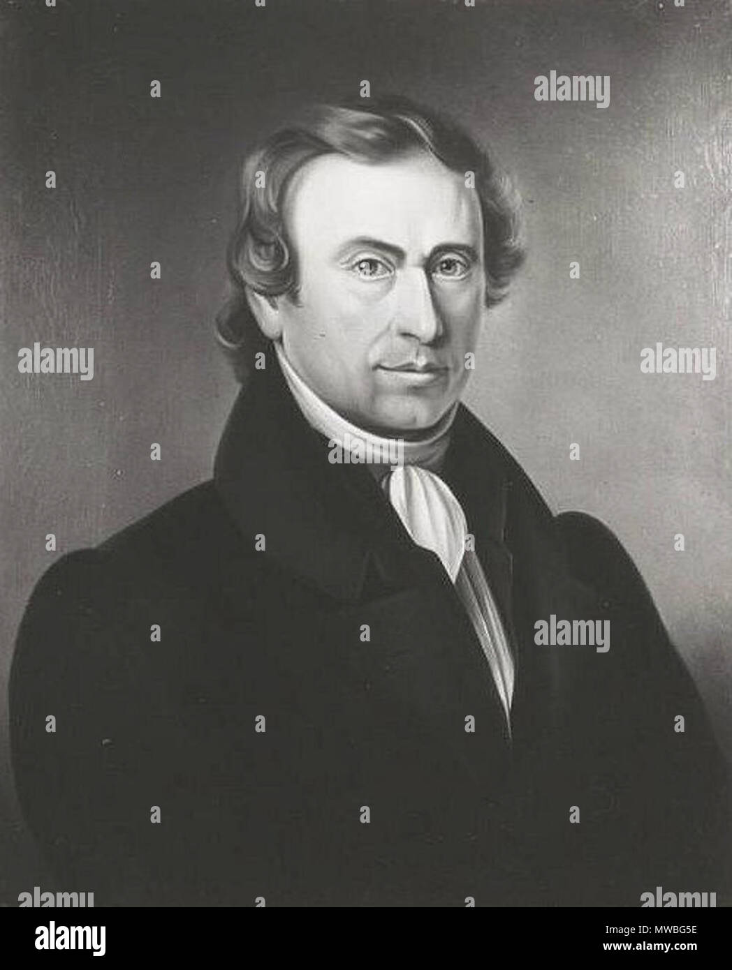. Nederlands: Afbeelding van Gerrit Kniphorst (1790-1850), burgemeester van Assen en Lid van de Tweede Kamer . before 1850. Nederlands: onbekend 241 Gerrit Kniphorst Stock Photo