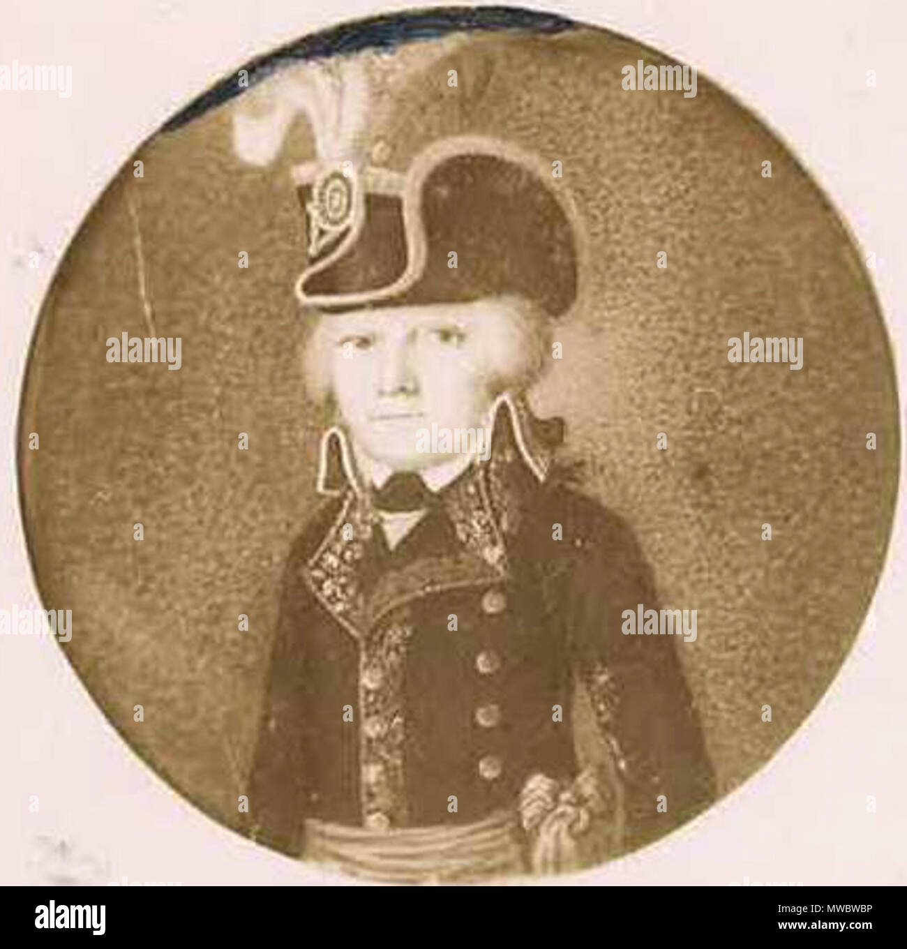 . Français : portrait-miniature du général Jean-Baptiste Nouvion (1753-1825) . 19 October 2013, 15:13:28. Unknown XVIII century 236 General jean baptiste nouvion Stock Photo