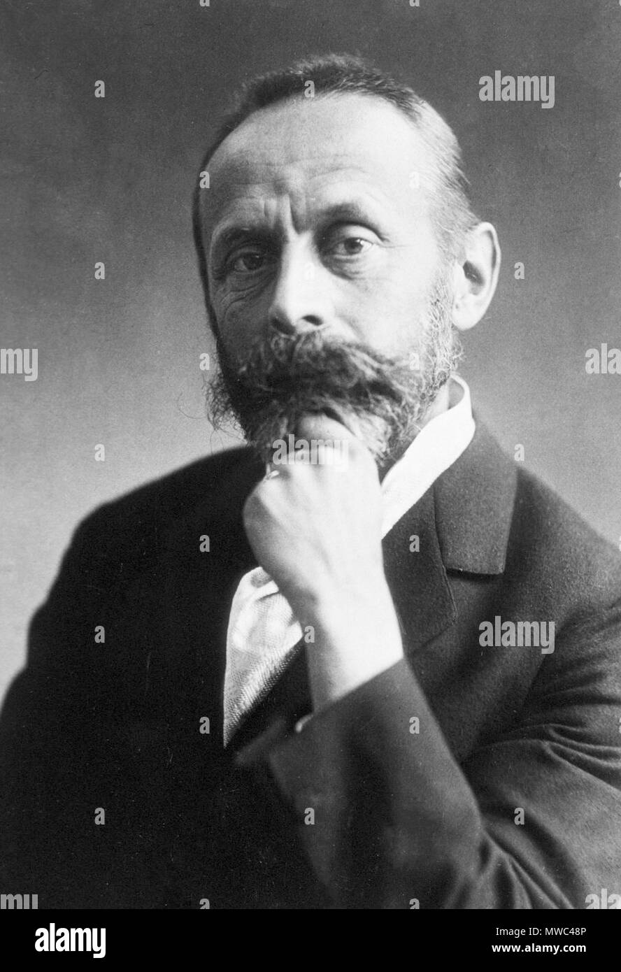 . English: Hans Virchow (1852 - 1940), son of Rudolf Virchow . Unknown date. Unknown 266 Hans Virchow Stock Photo