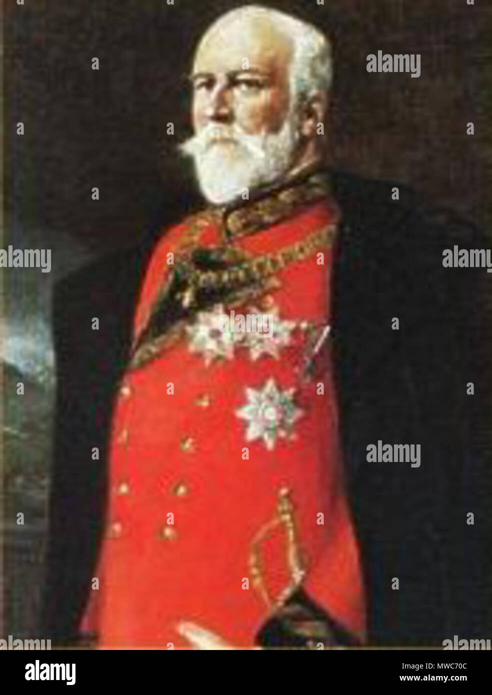 Franz I von Liechtenstein (Francisco I). Príncipe de Liechtenstein  (1929-1938) . principios s.XX. Unknown 218 Franz I von Liechtenstein Stock  Photo - Alamy