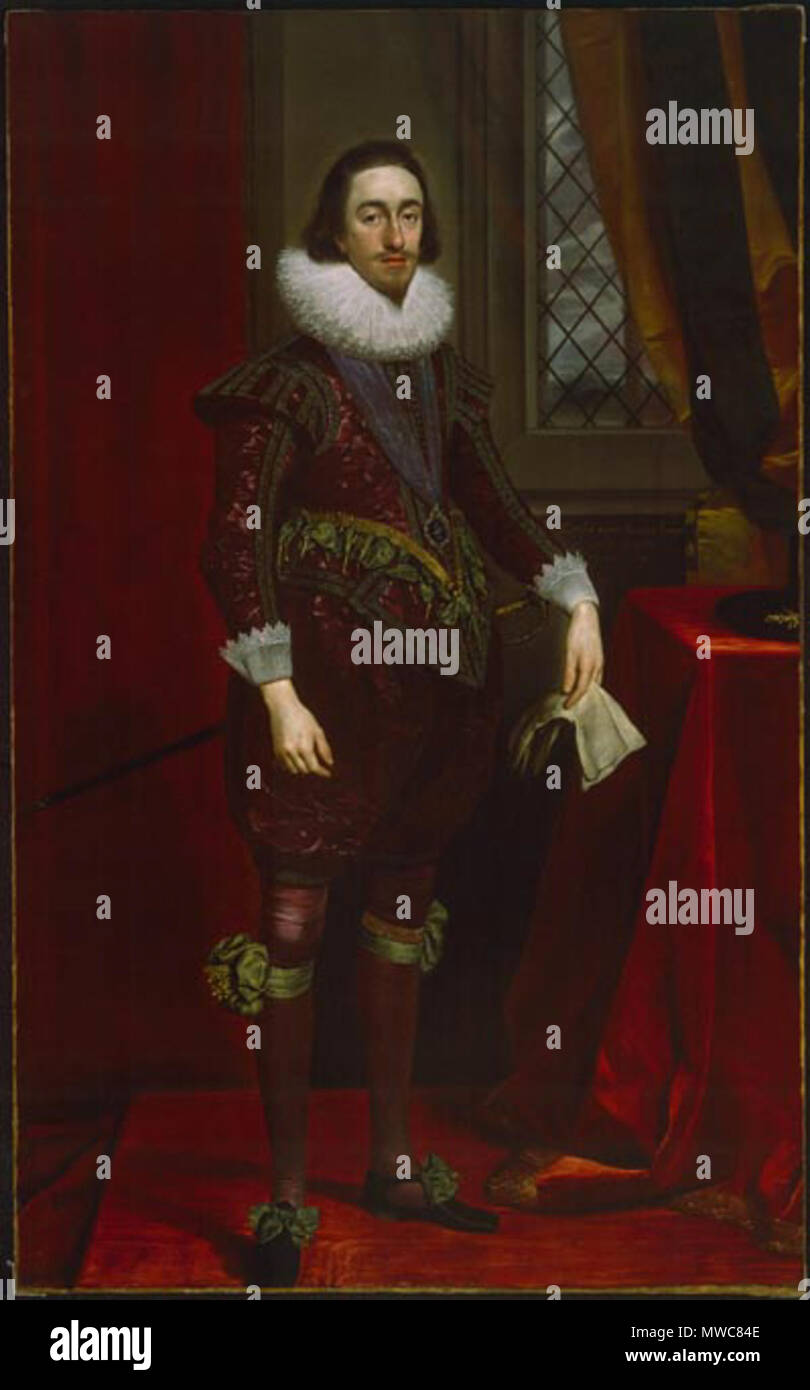 152 Daniël Mijtens - Charles I as Prince of Wales Stock Photo