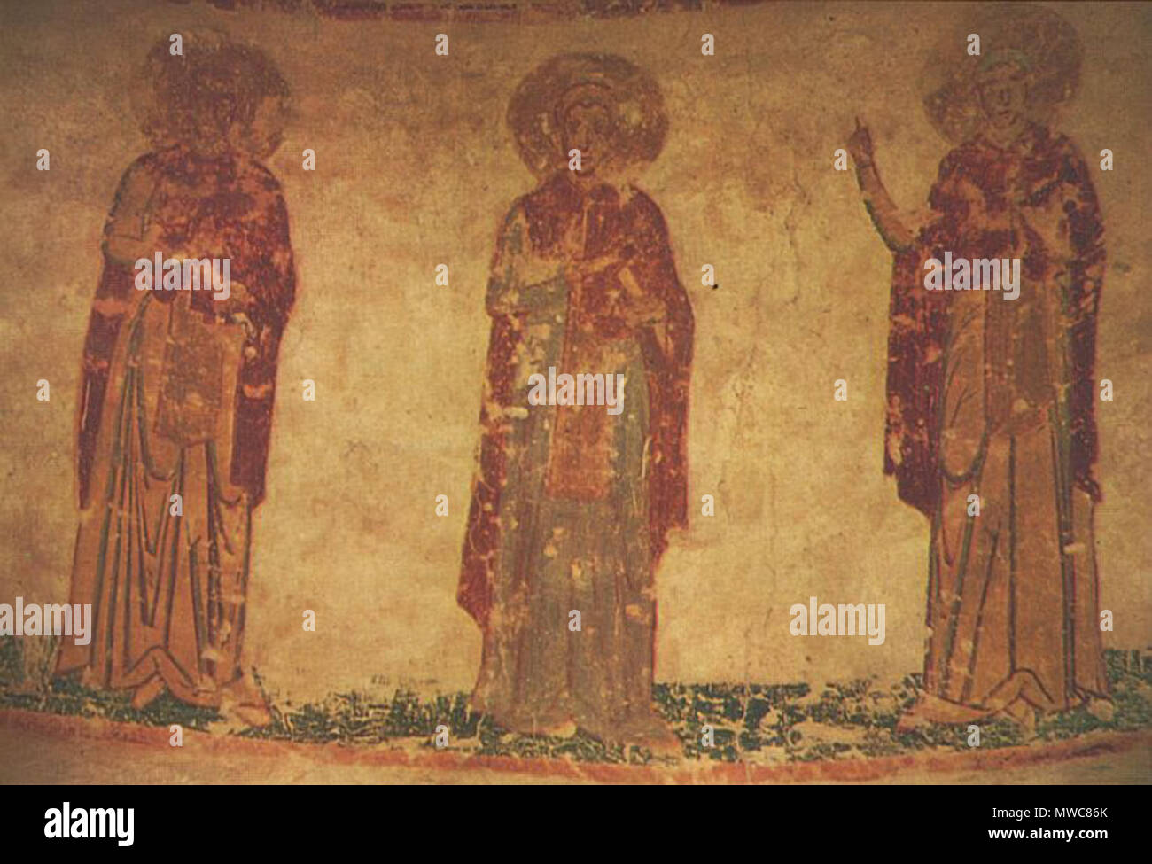 . English Frescoes in St Church (Novgorod) Русский Фрески