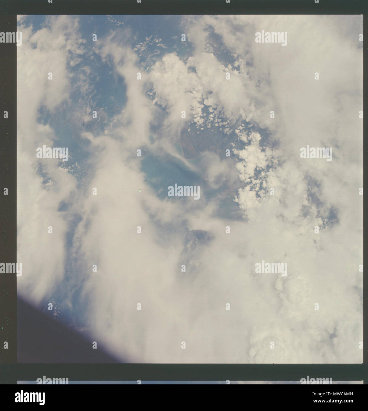 Apollo 9 Earth orbit Stock Photo - Alamy