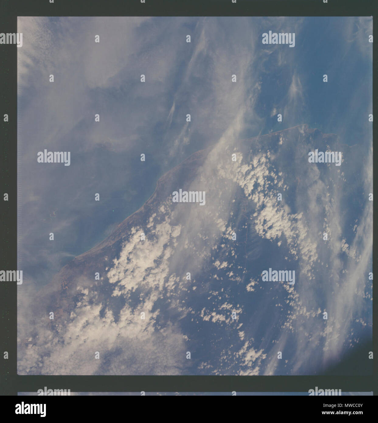 Apollo 9 Earth orbit Stock Photo - Alamy