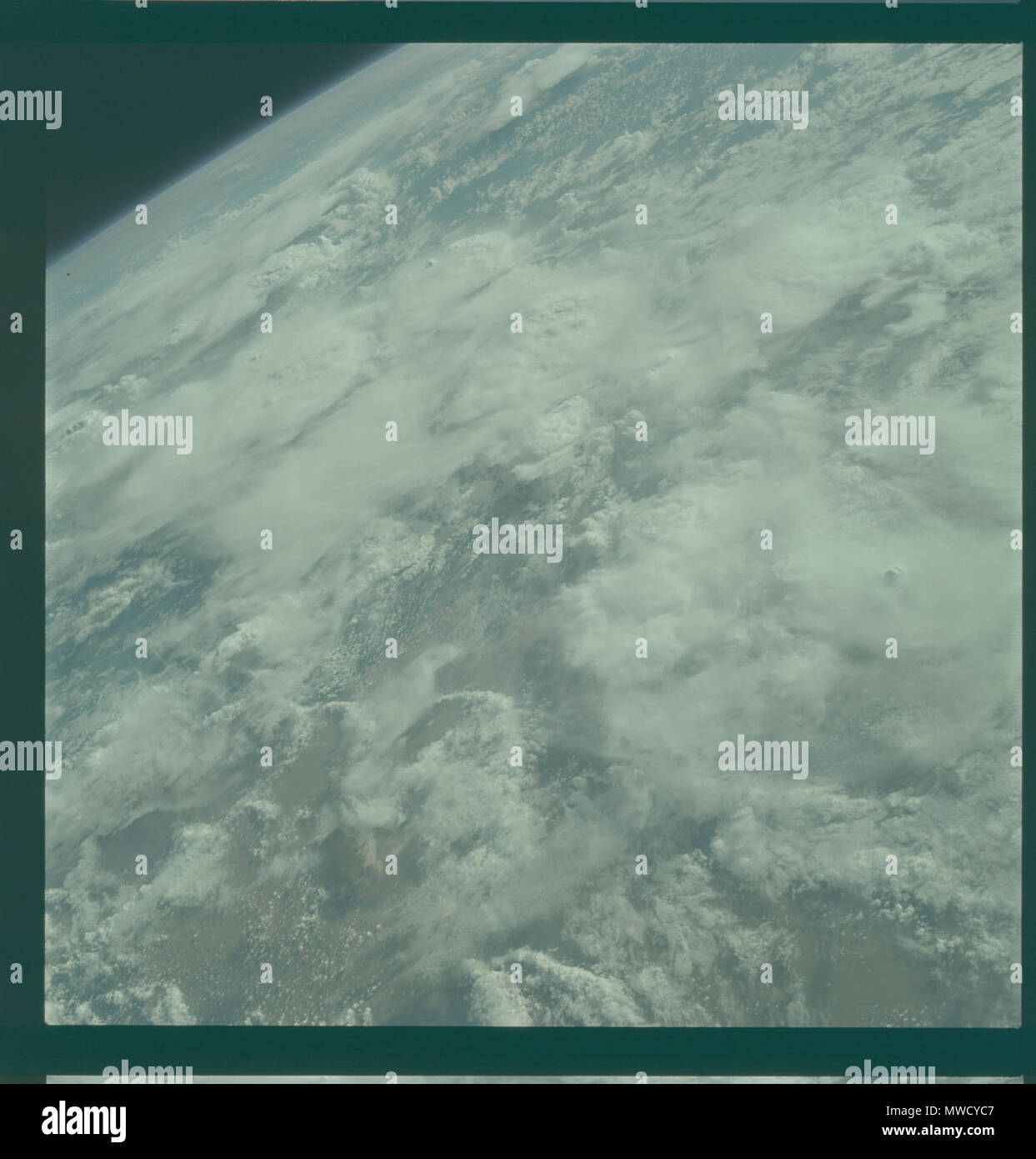 Apollo 9 Earth orbit Stock Photo - Alamy