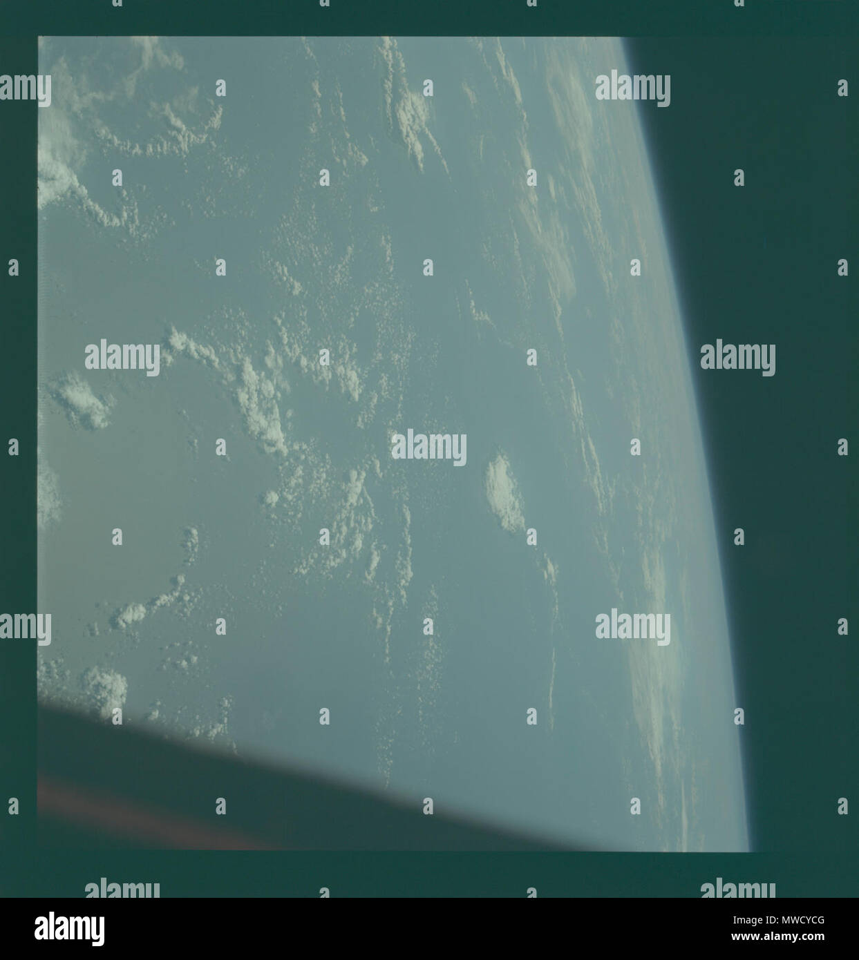 Apollo 9 Earth orbit Stock Photo - Alamy