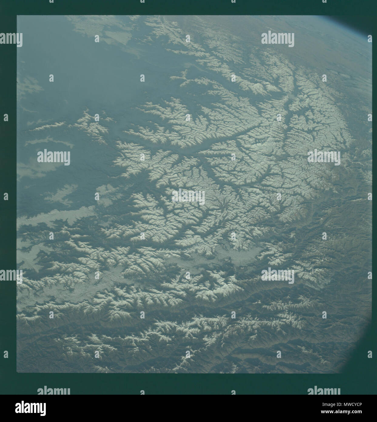 Apollo 9 Earth orbit Stock Photo - Alamy