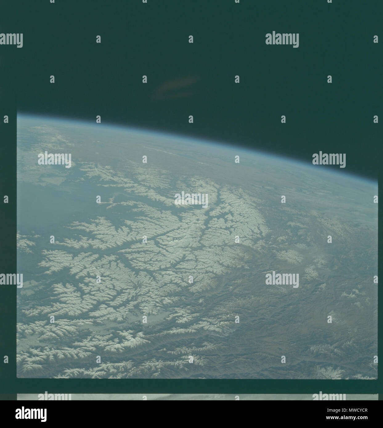 Apollo 9 Earth orbit Stock Photo - Alamy