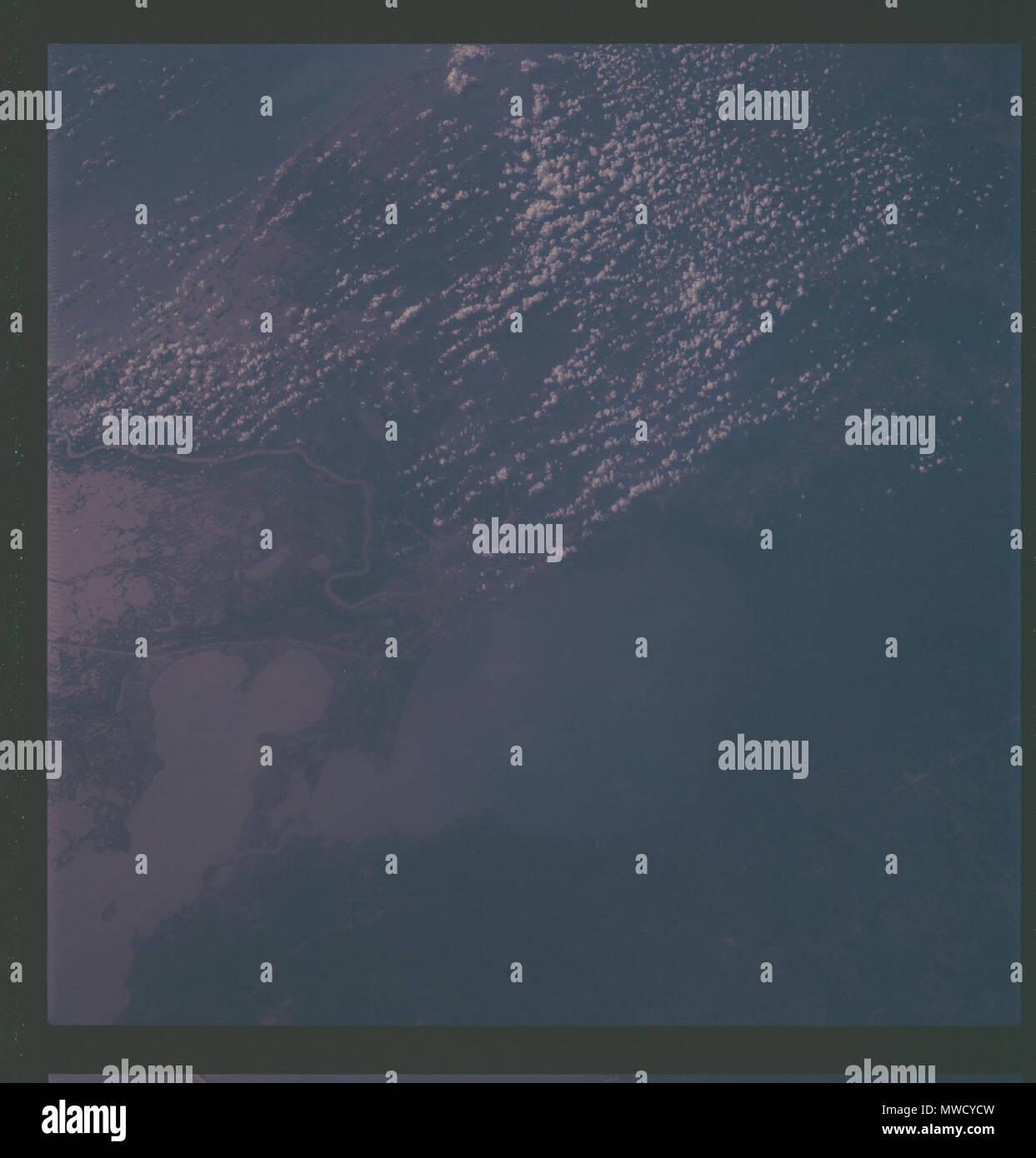 Apollo 9 Earth orbit Stock Photo - Alamy