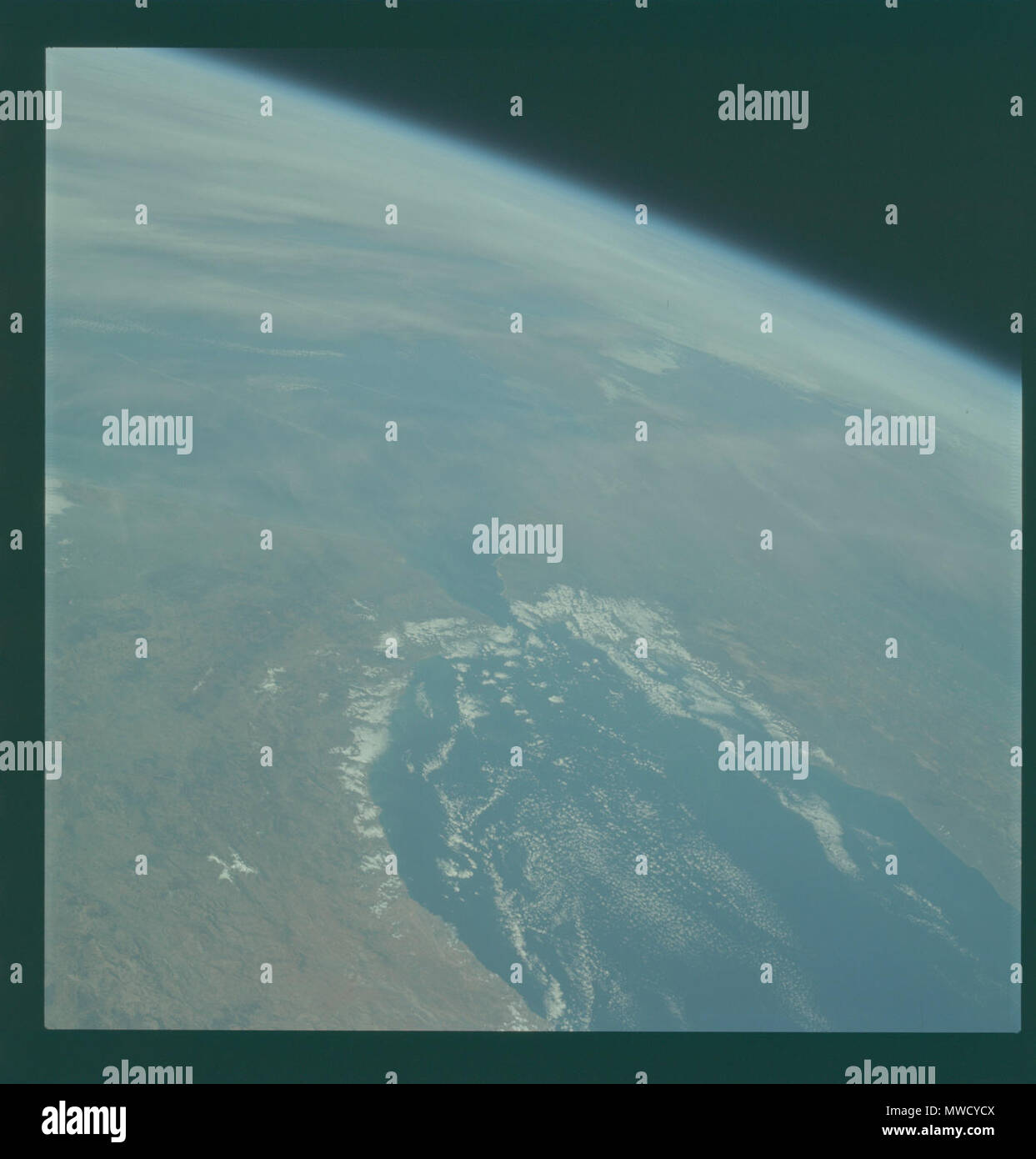 Apollo 9 Earth orbit Stock Photo - Alamy