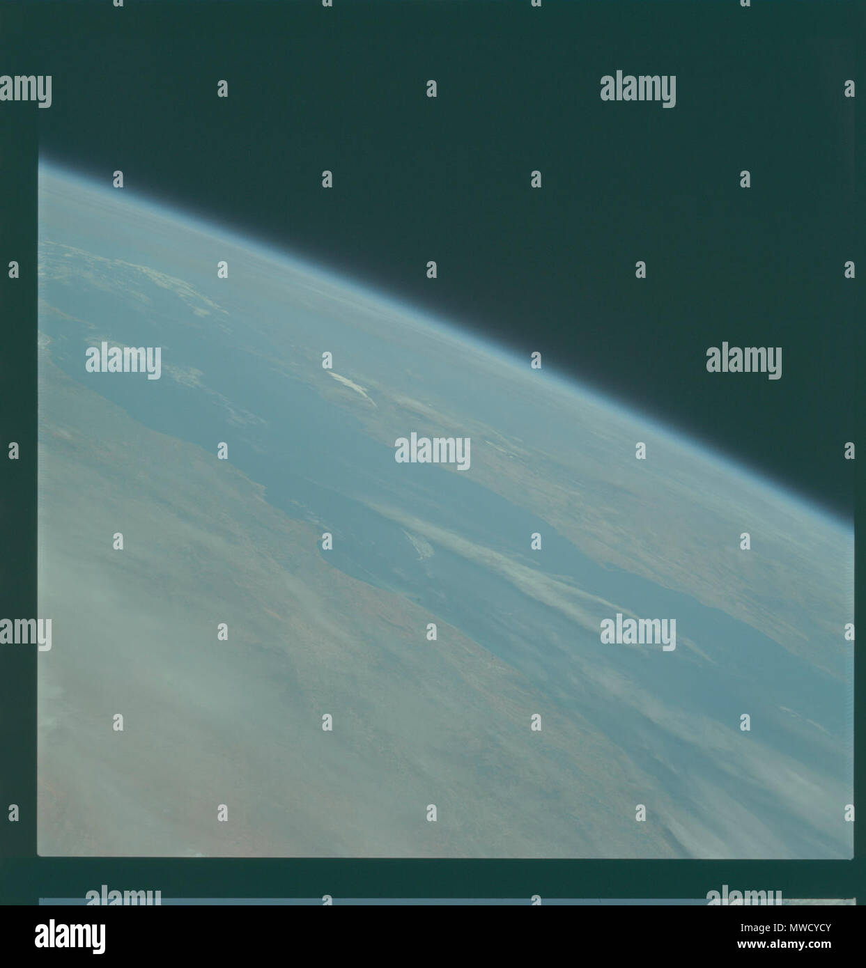 Apollo 9 Earth orbit Stock Photo - Alamy