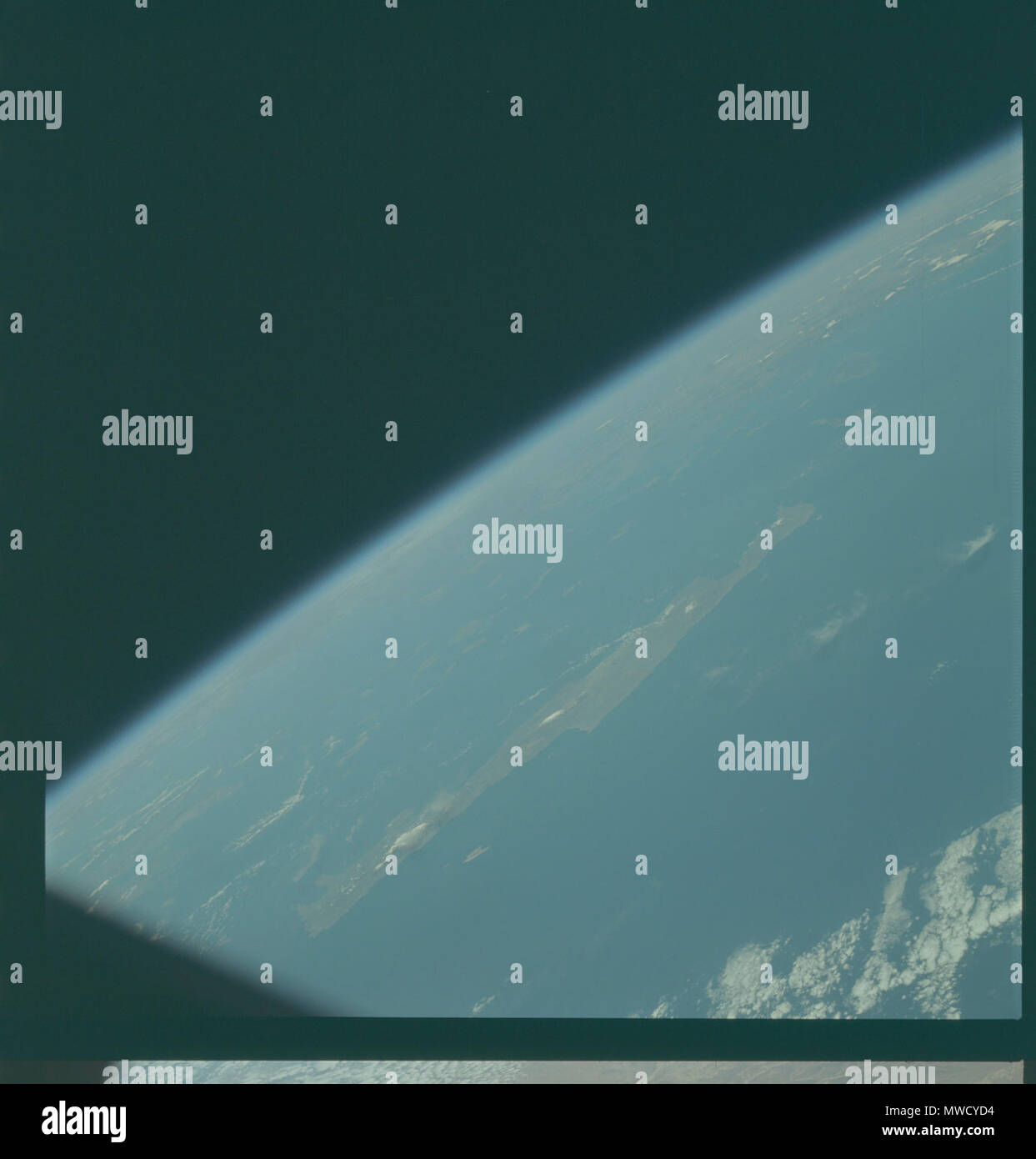 Apollo 9 Earth orbit Stock Photo - Alamy