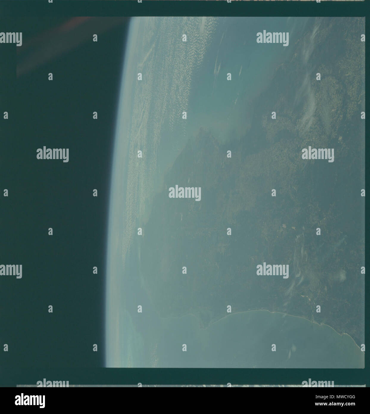 Apollo 9 Earth orbit Stock Photo - Alamy