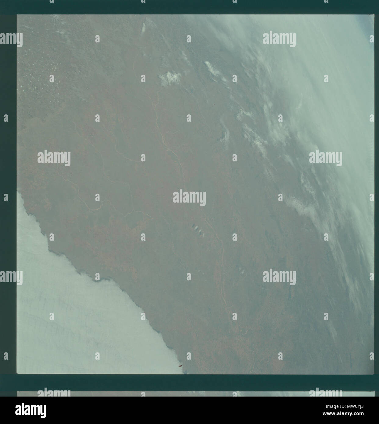 Apollo 9 Earth orbit Stock Photo - Alamy