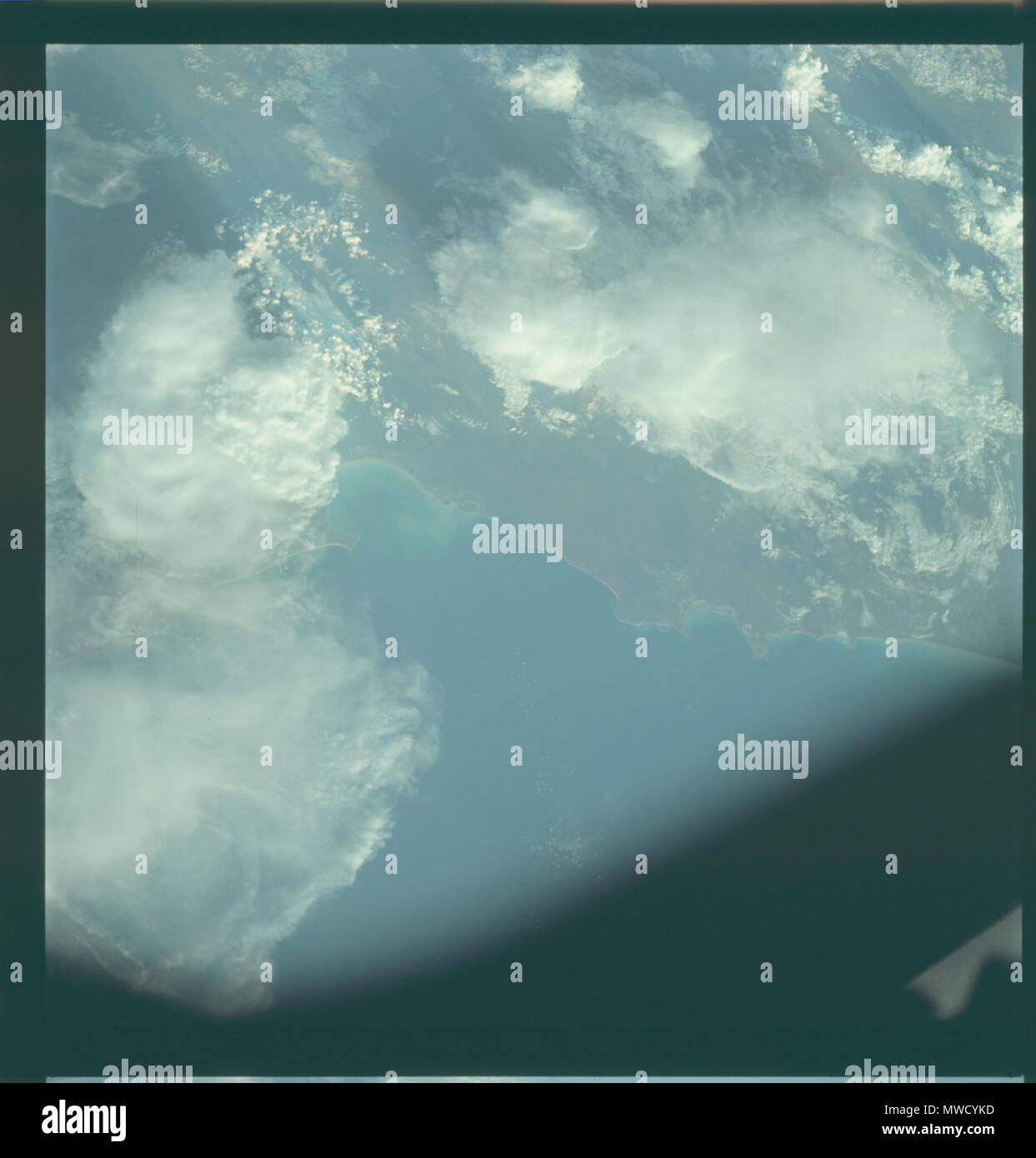 Apollo 9 Earth orbit Stock Photo - Alamy