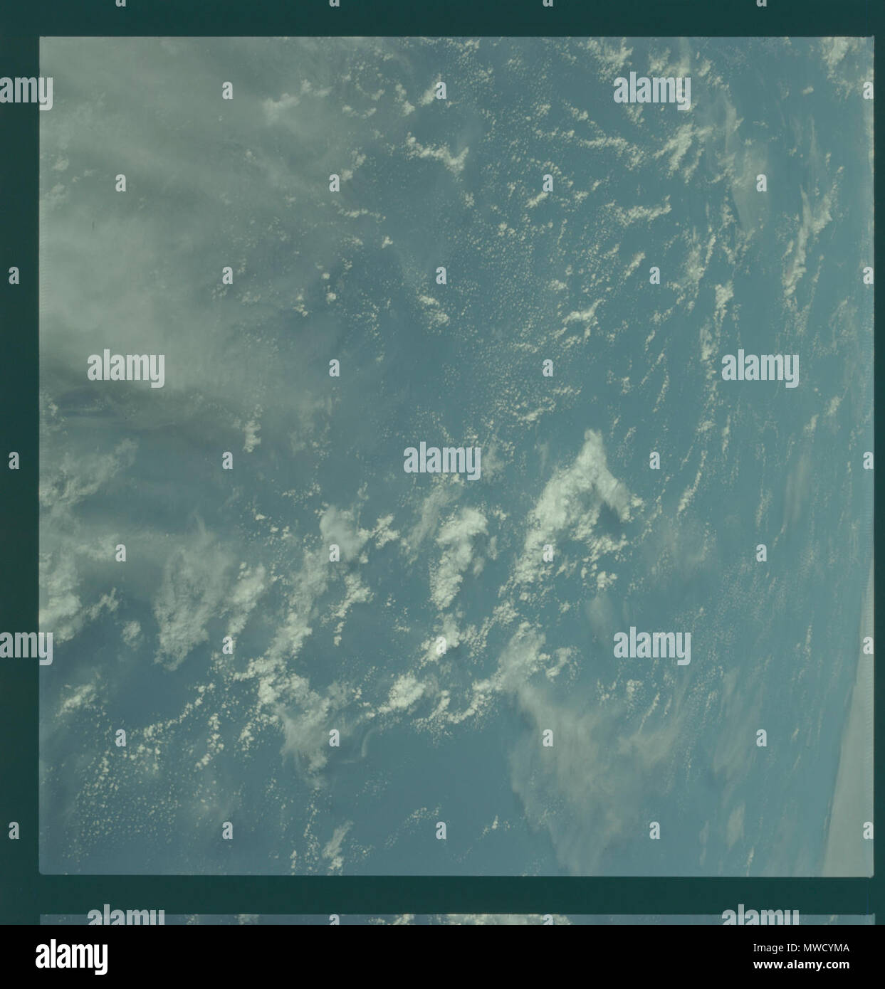 Apollo 9 Earth orbit Stock Photo - Alamy