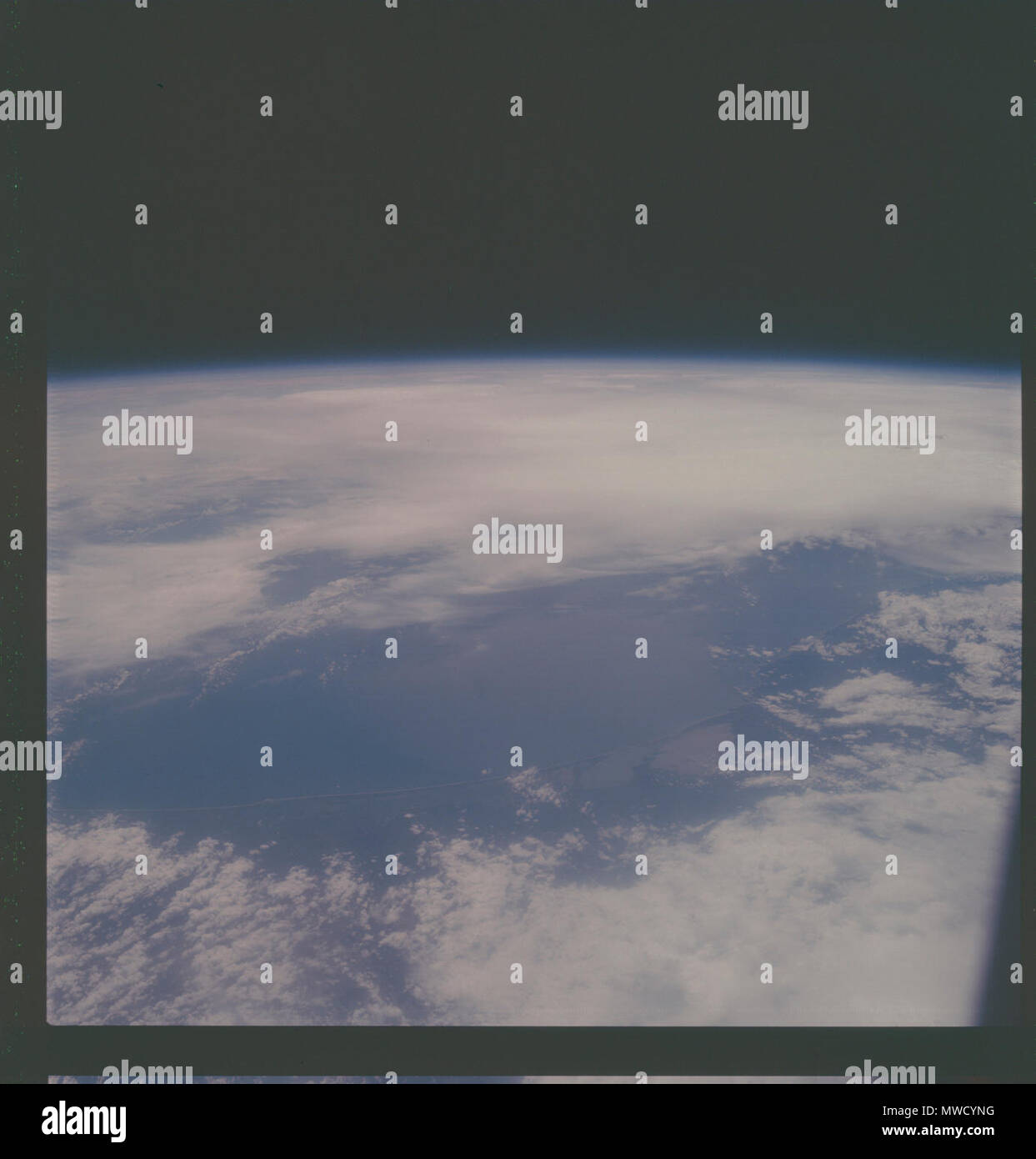 Apollo 9 Earth orbit Stock Photo - Alamy