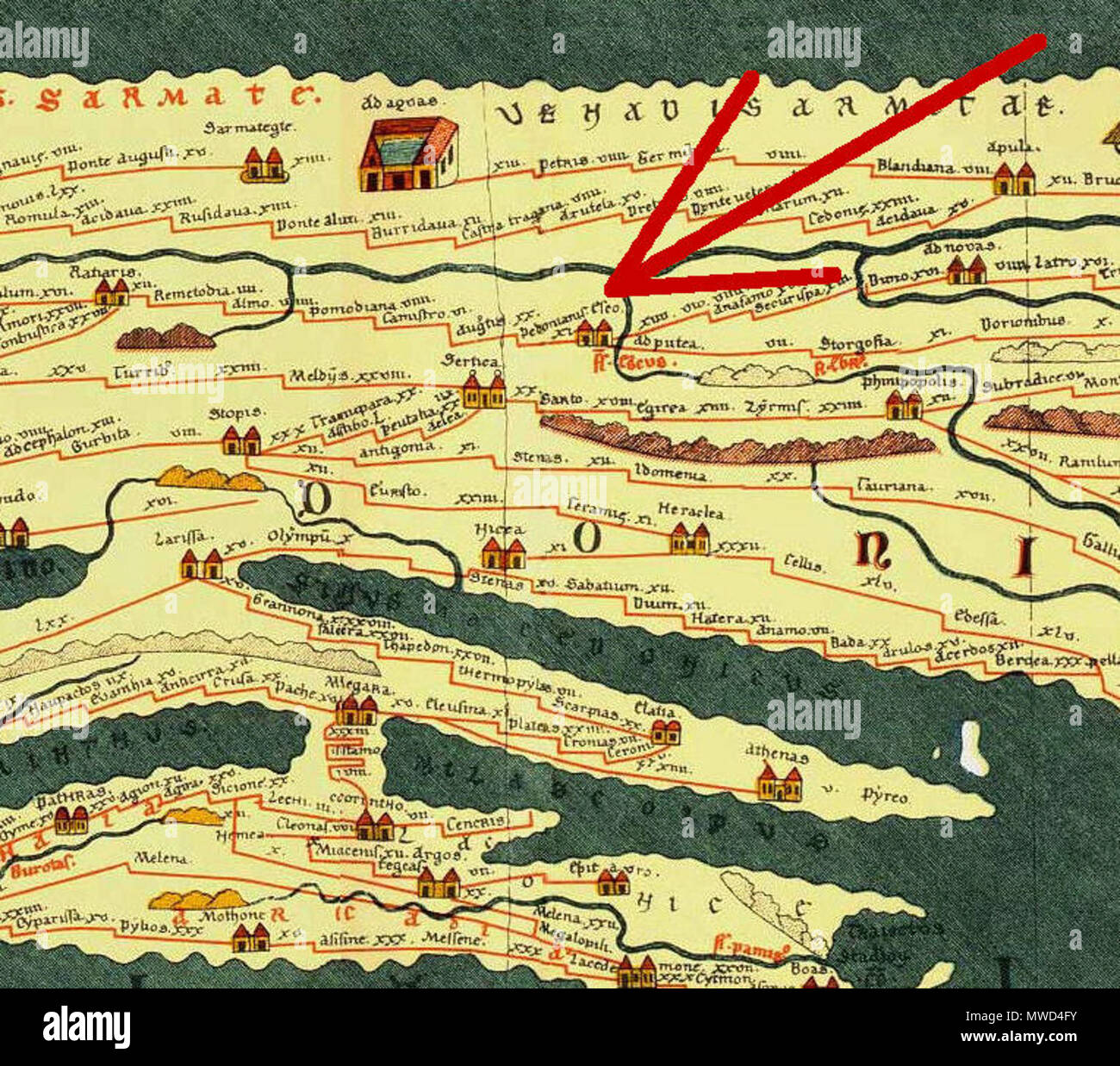 Tabula Peutingeriana Roman Route – YYLW