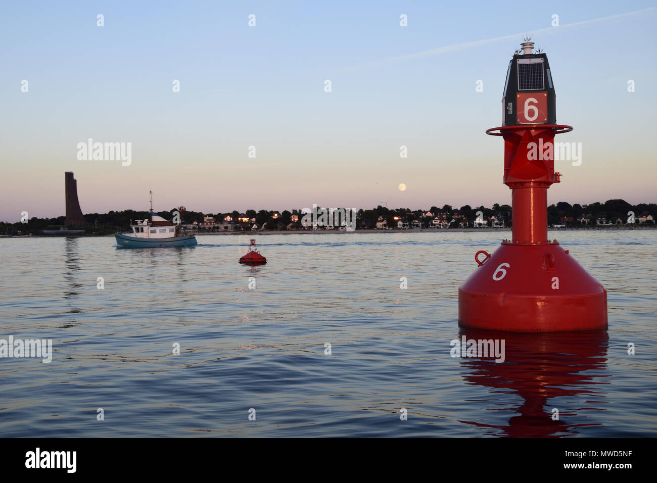 Impressive windjammer parade in the kiel bay. Windjammer under sail. Individually or in the splendid panorama. Stock Photo