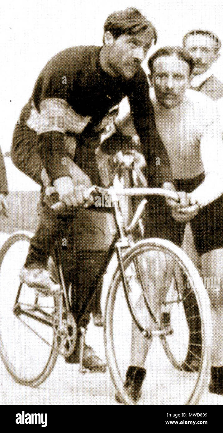 . Tour de France 1903. The third place Fernand Augereau. Der dritte