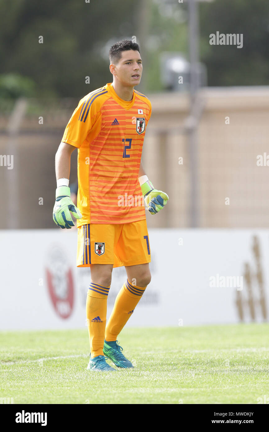 Vitrolles, France. 28th May, 2018. Louis Yamaguchi (JPN), 2018 Toulon  Tournament Group C match between U-