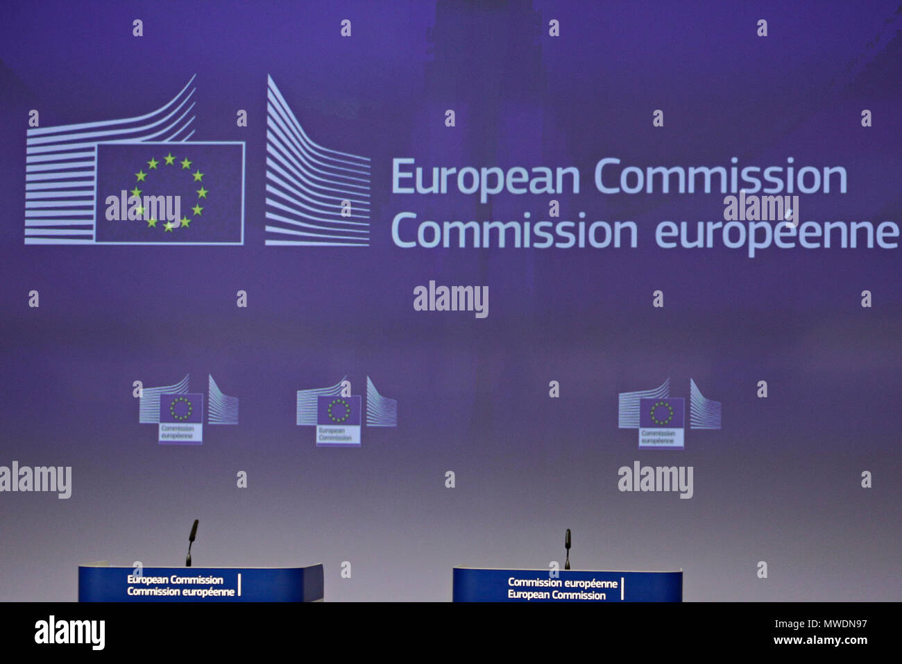 Brussels, Belgium. 1st June, 2018. Press conference by EU Commissioner Cecilia MALMSTROM on the US restrictions on steel and aluminium affecting the European Union. Alexandros Michailidis/Alamy Live News Stock Photo
