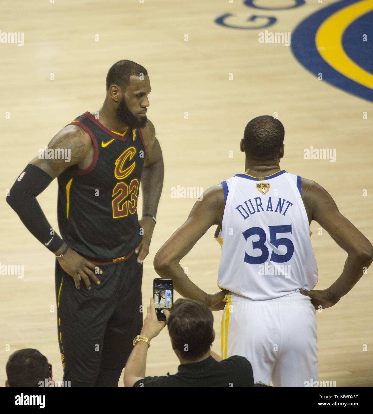 LeBron James - Cleveland Cavaliers - 2018 NBA Playoffs Game-Worn