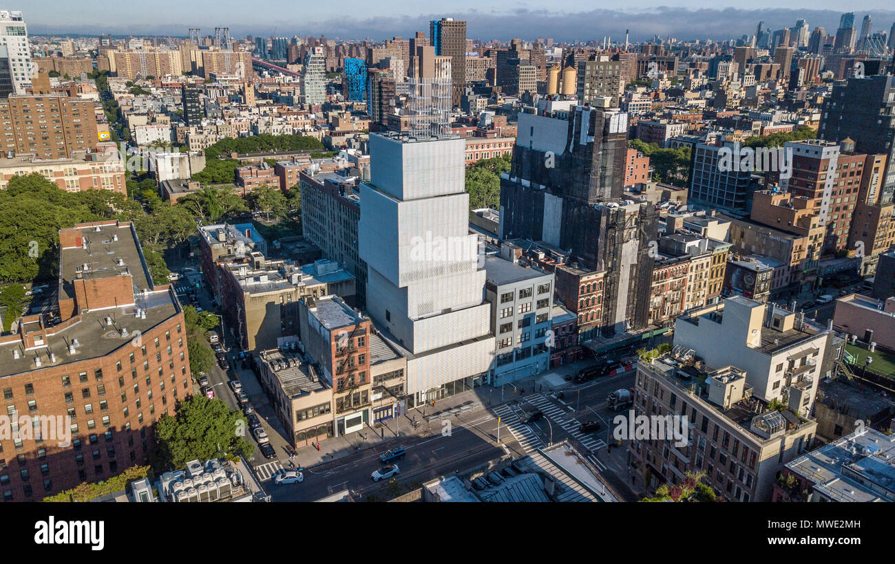 New Museum of Contemporary Art, Manhattan, New York City, NY, USA Stock Photo