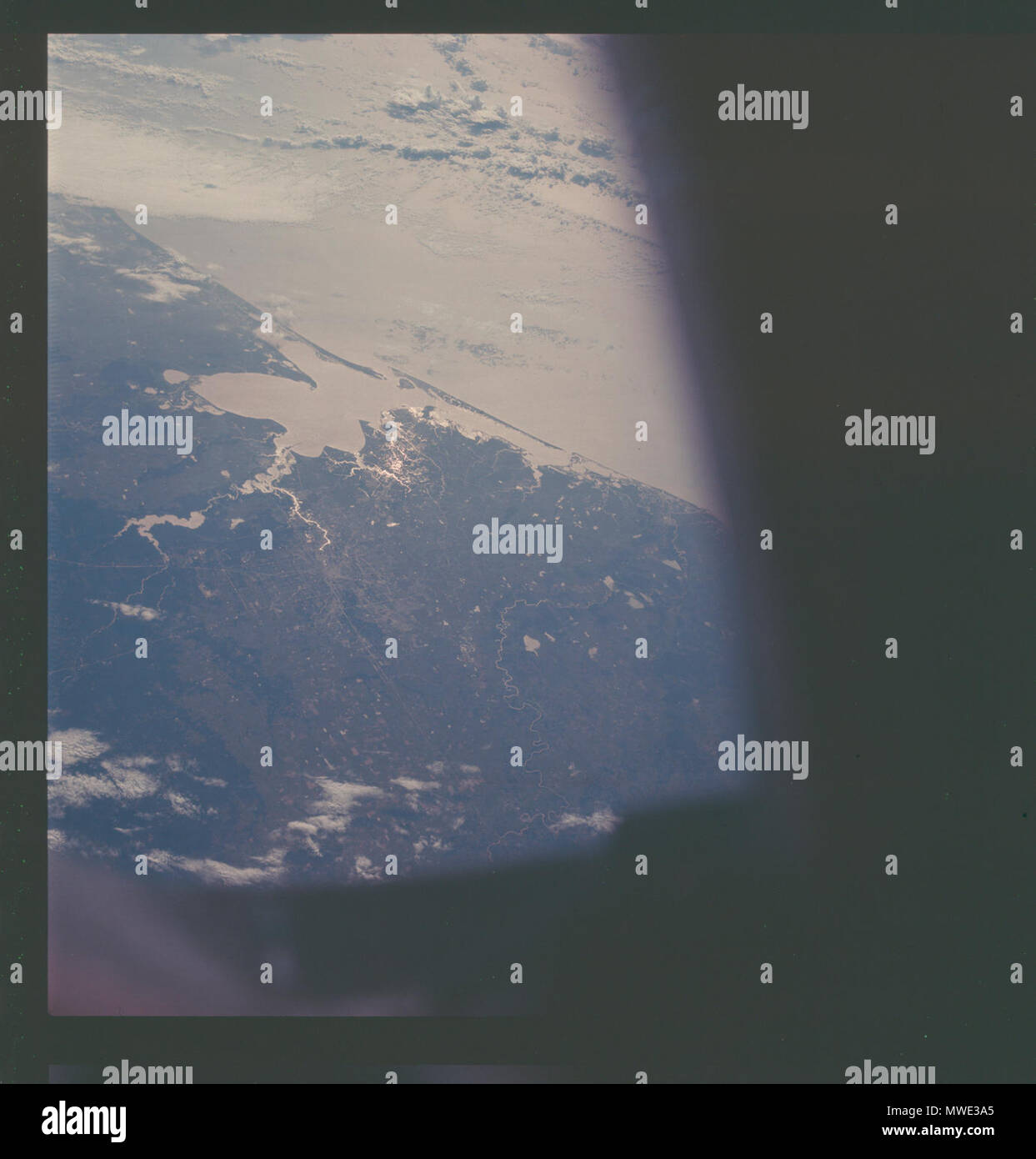 Apollo 9 Earth orbit Stock Photo - Alamy