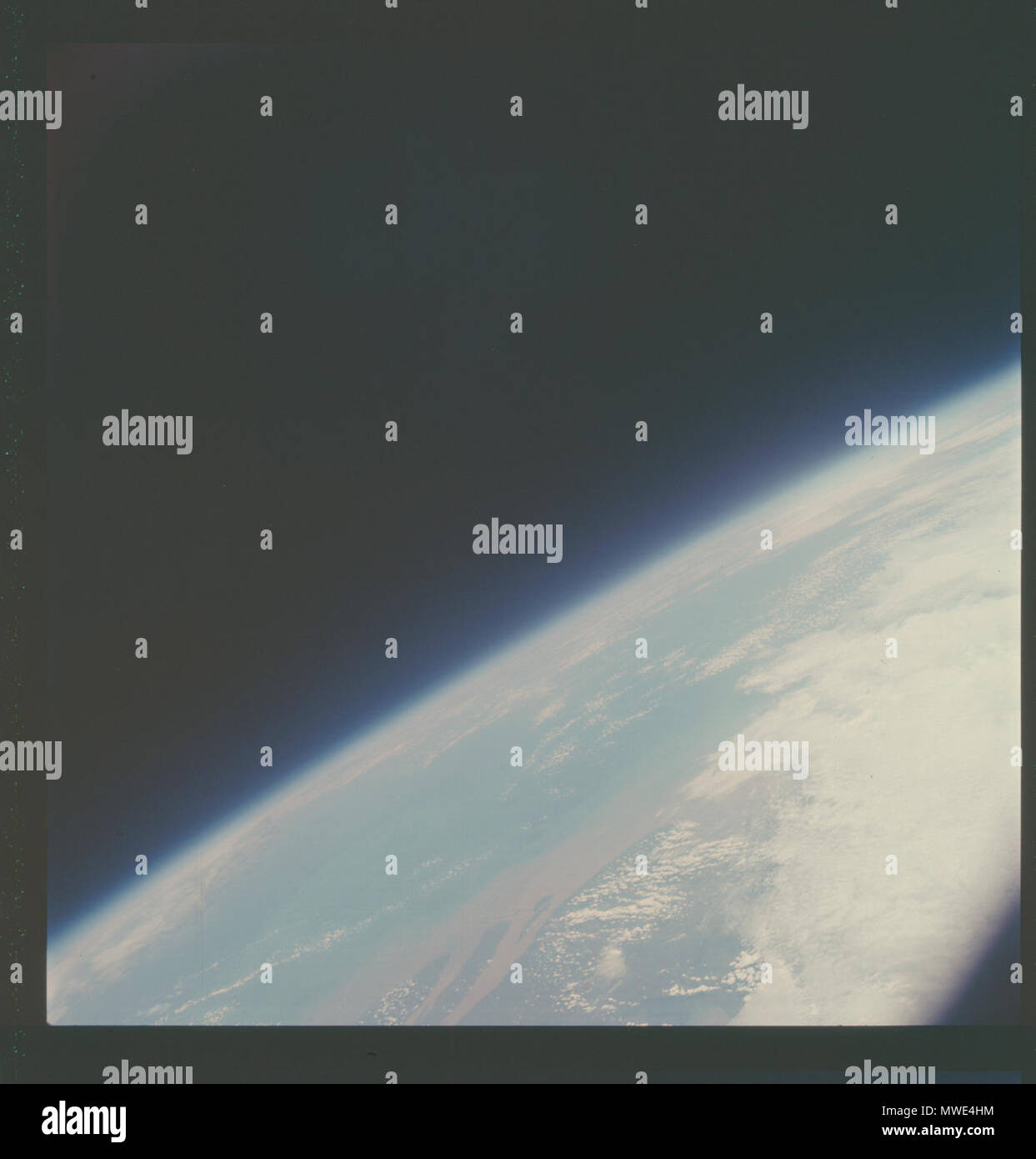 Apollo 9 Earth orbit Stock Photo - Alamy