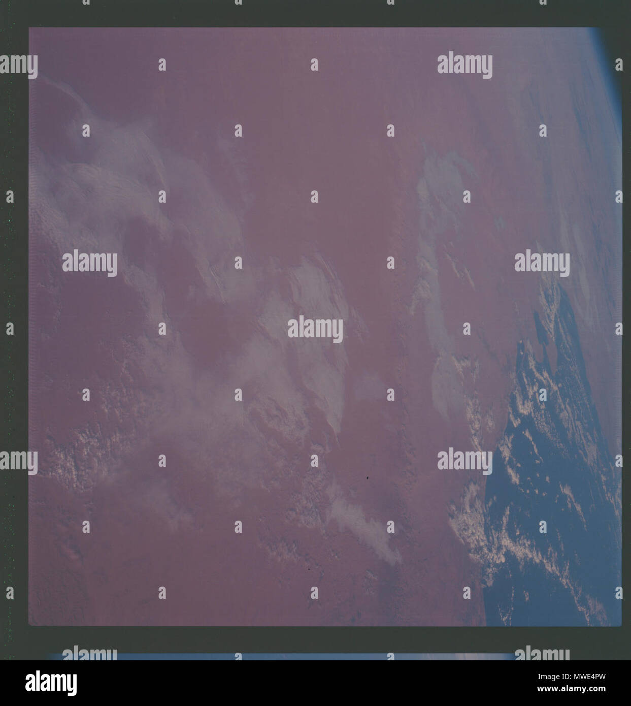 Apollo 9 Earth orbit Stock Photo - Alamy