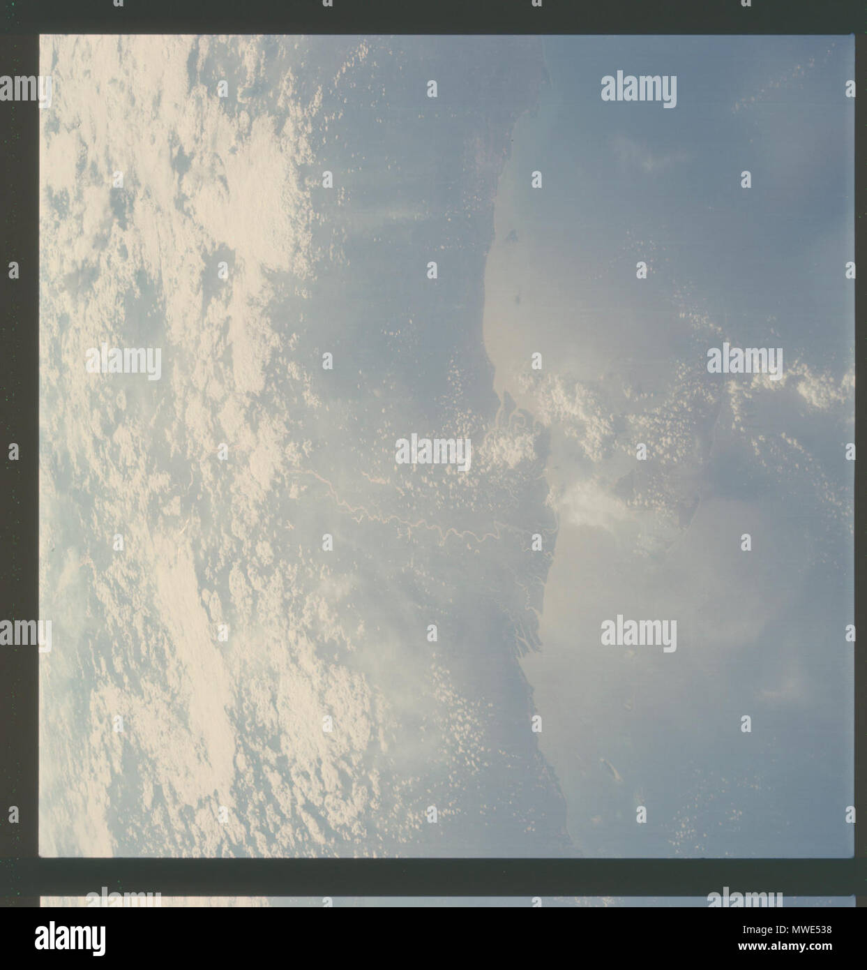 Apollo 9 Earth orbit Stock Photo - Alamy