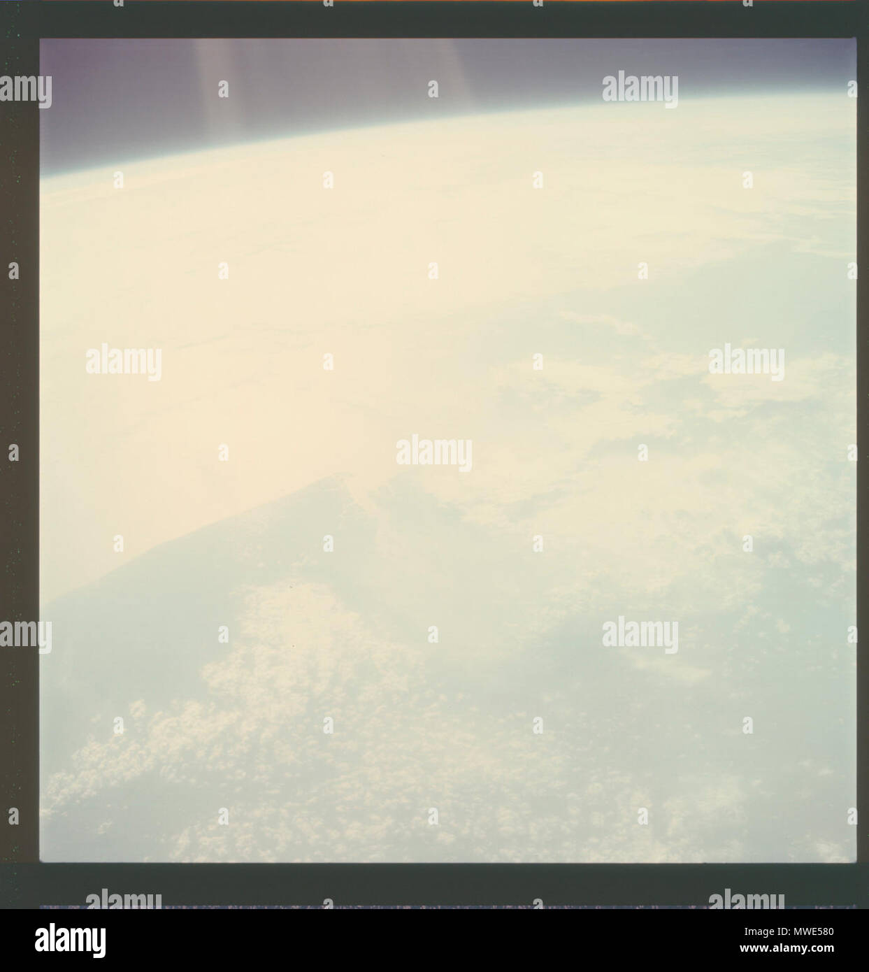 Apollo 9 Earth orbit Stock Photo - Alamy