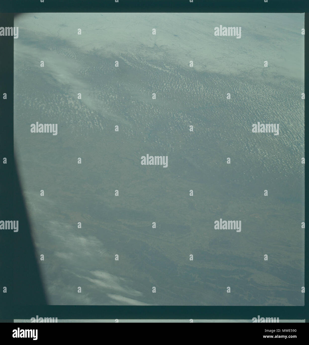 Apollo 9 Earth orbit Stock Photo - Alamy