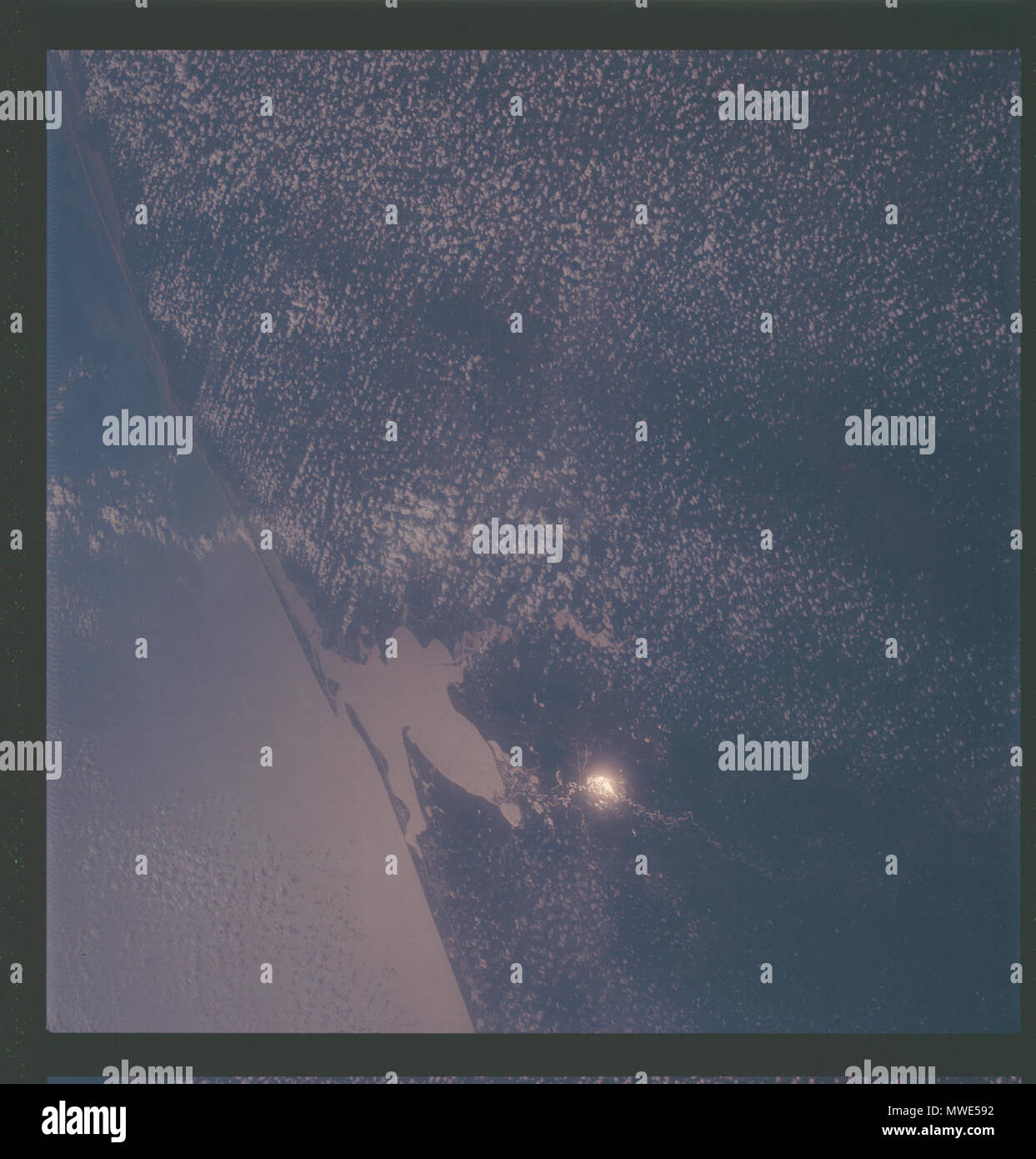 Apollo 9 Earth orbit Stock Photo - Alamy