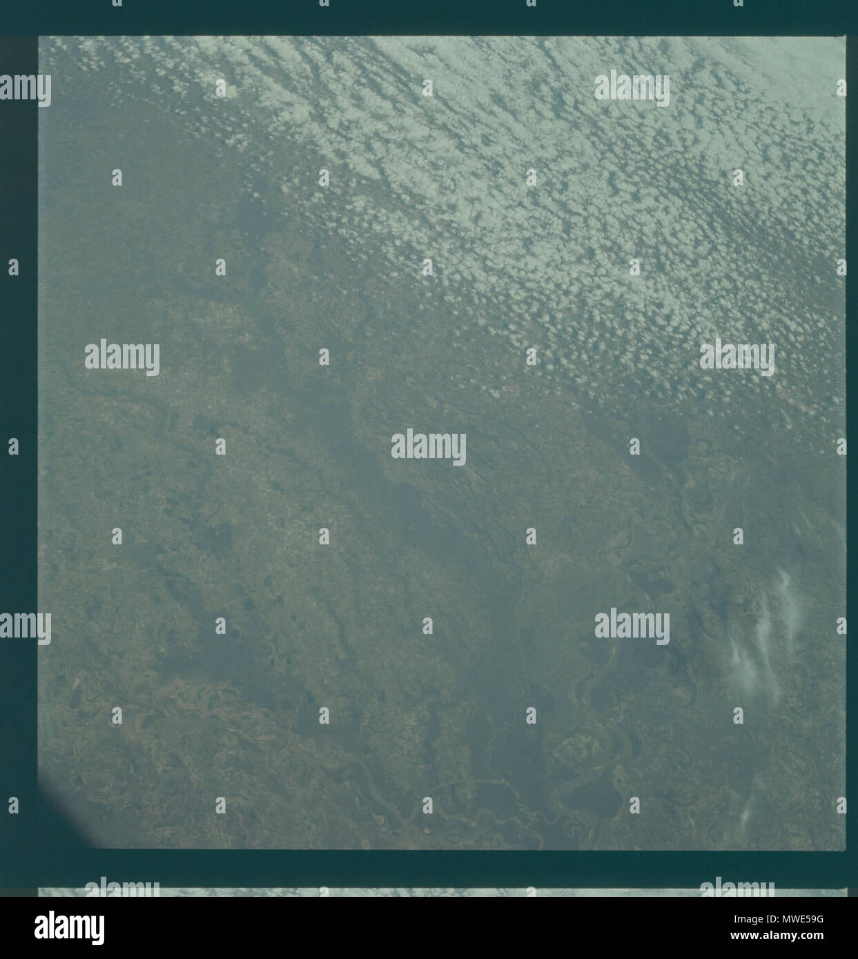 Apollo 9 Earth orbit Stock Photo - Alamy