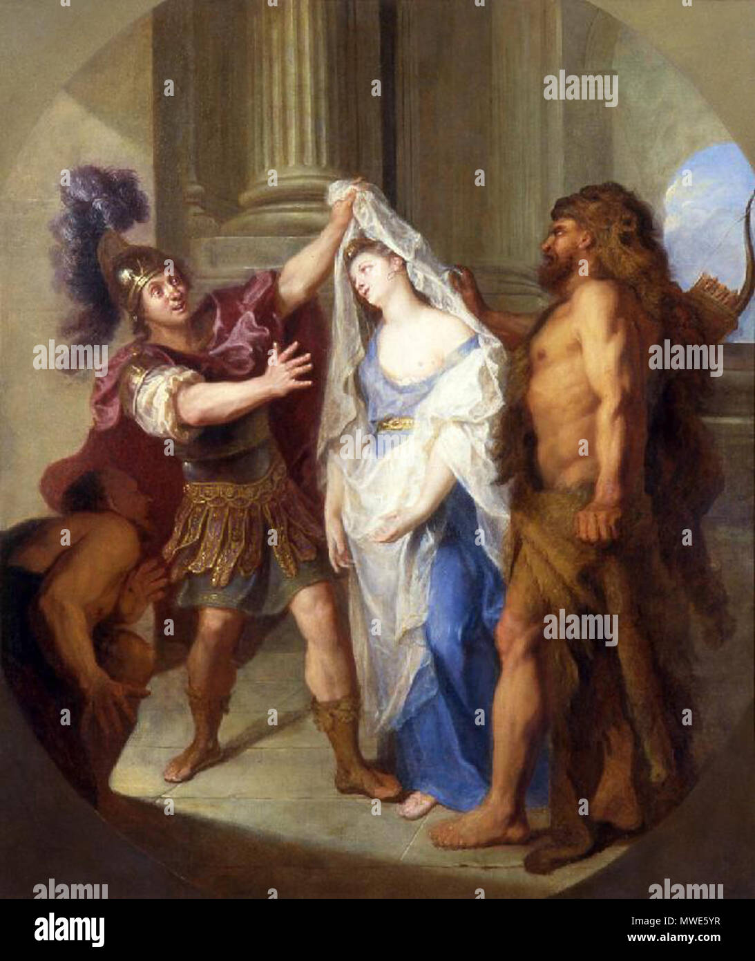 275 Hercule Ramenant Alceste Des Enfers Antoine Coypel Musee Cholet Stock Photo Alamy
