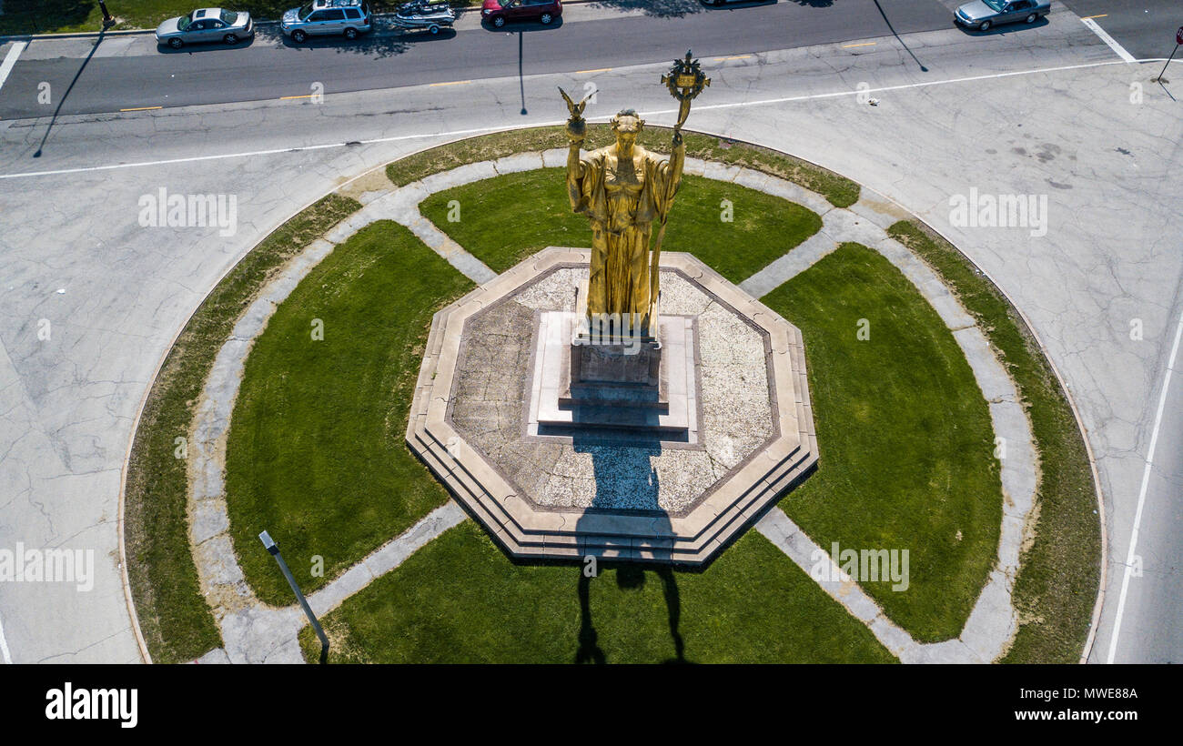 Statue of the Republic, Chicago, IL, USA Stock Photo Alamy