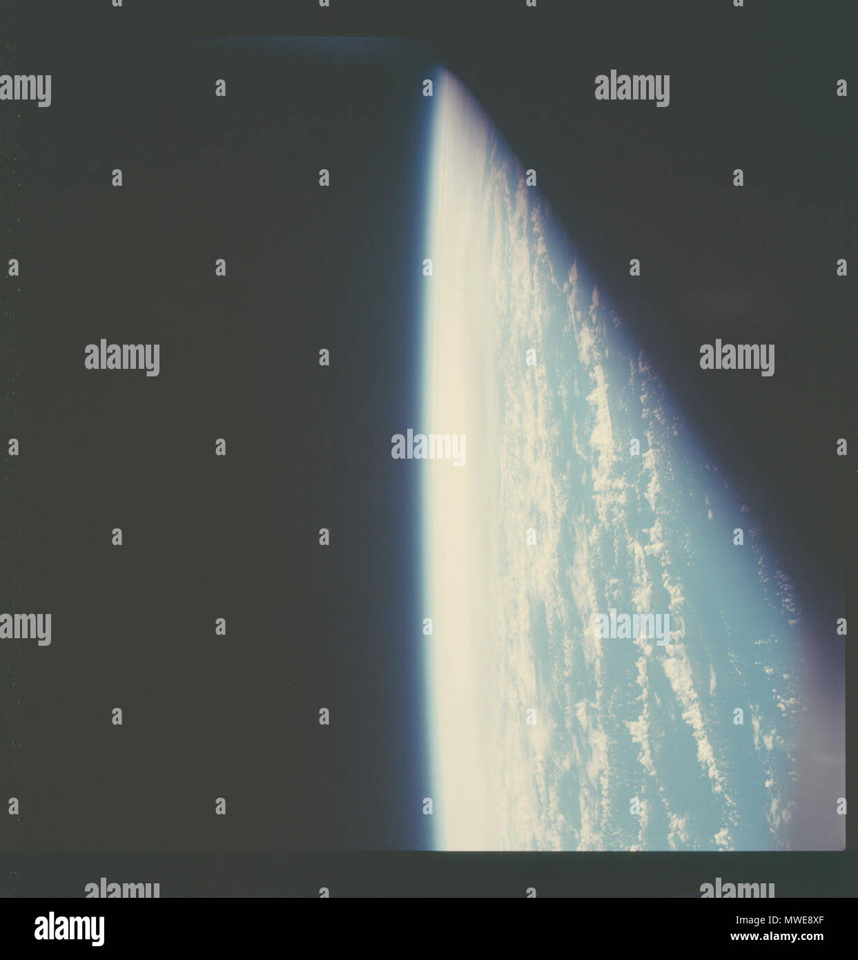 Apollo 9 Earth orbit Stock Photo - Alamy