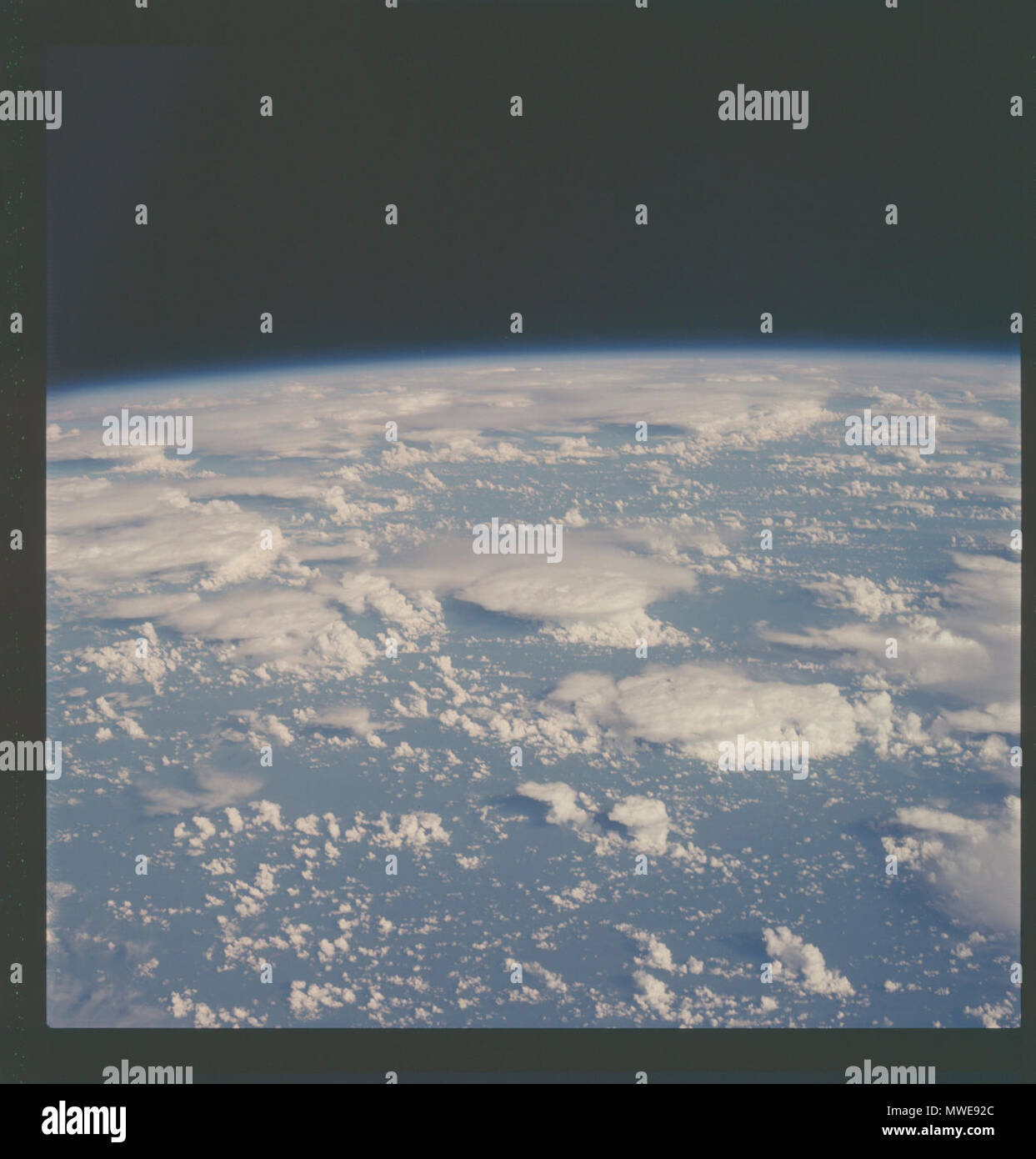 Apollo 9 Earth orbit Stock Photo - Alamy