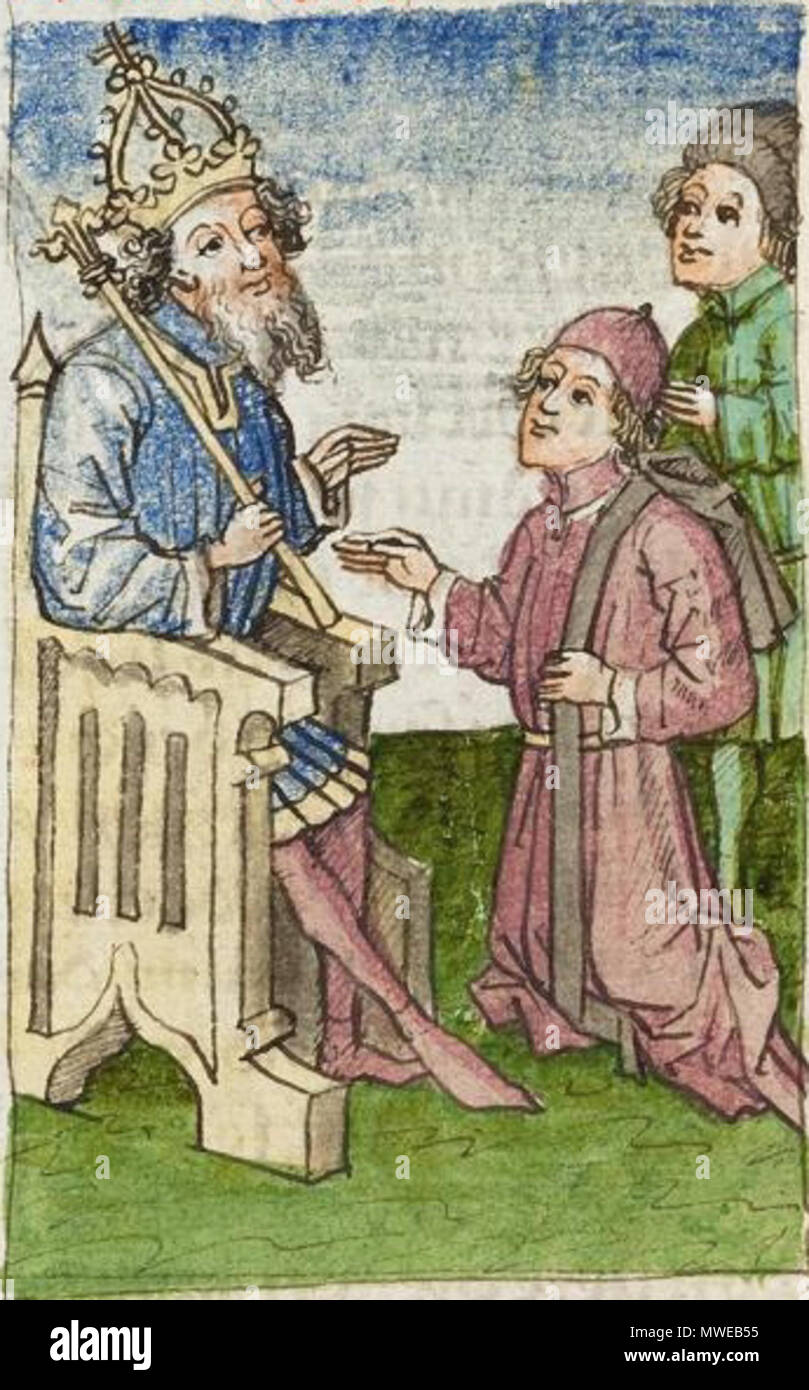 . English Illustration from Gesta Romanorum. circa 1452. Unknown 293