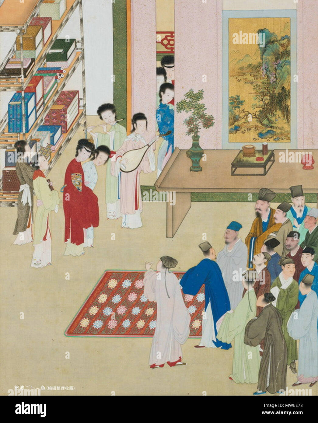 金瓶梅書圖 金瓶梅全图]浙江人民美术出版社.2002-曹涵美绘-全5册– 冥想片刻