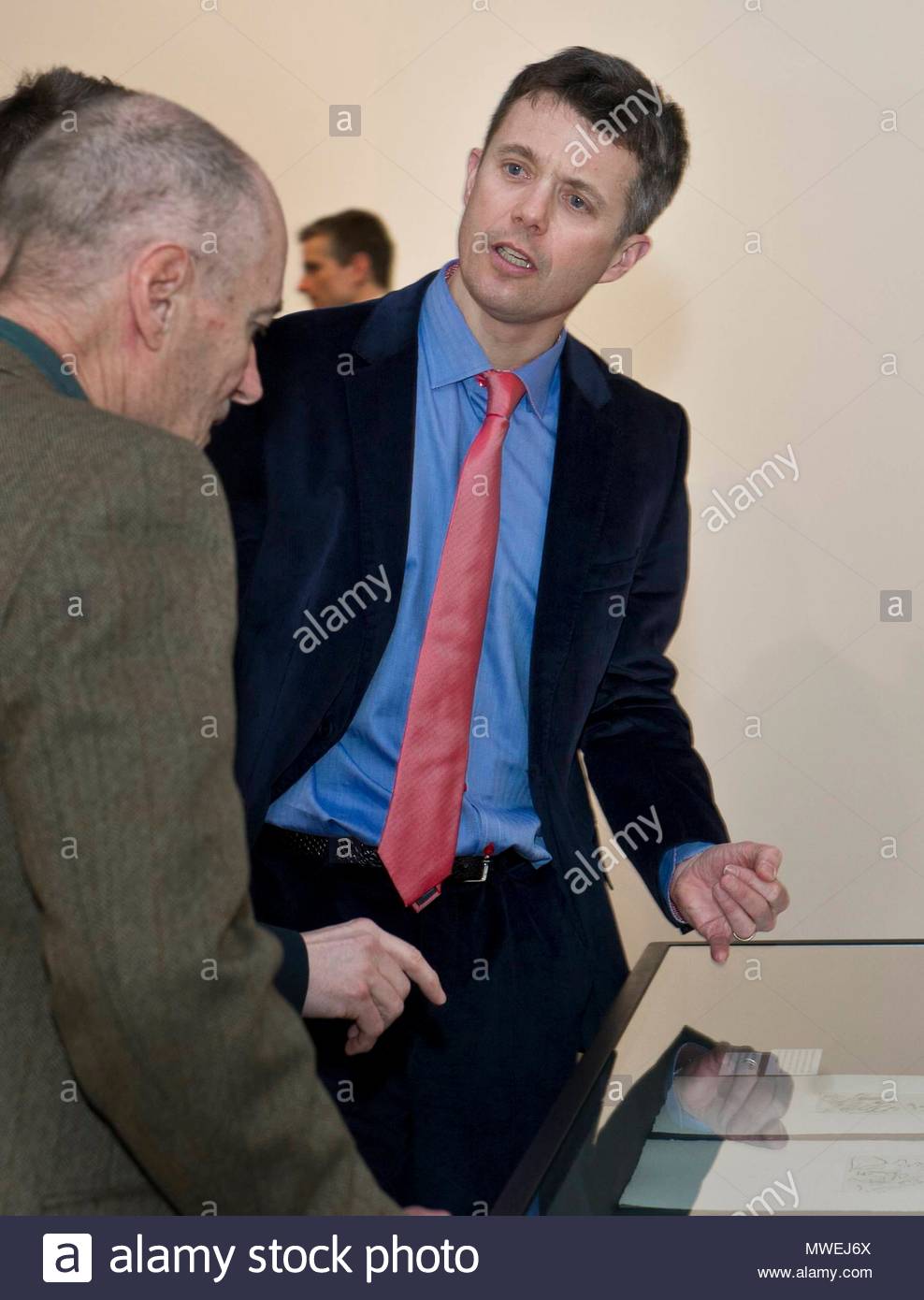 per-kirkeby-and-crown-prince-frederik-crown-prince-frederik-takes-part-in-the-opening-of-the-exhibition-per-kirkeby-and-greenland-the-secret-reservoir-at-the-art-museum-ordrupgaard-north-of-copenhagen-the-exhibition-shows-the-danish-artist-per-kirkebys-fascination-for-greenland-and-the-northern-arctic-regions-for-more-than-50-years-code-03407hjp-photo-hanne-juul-all-over-press-denmark-MWEJ6X.jpg