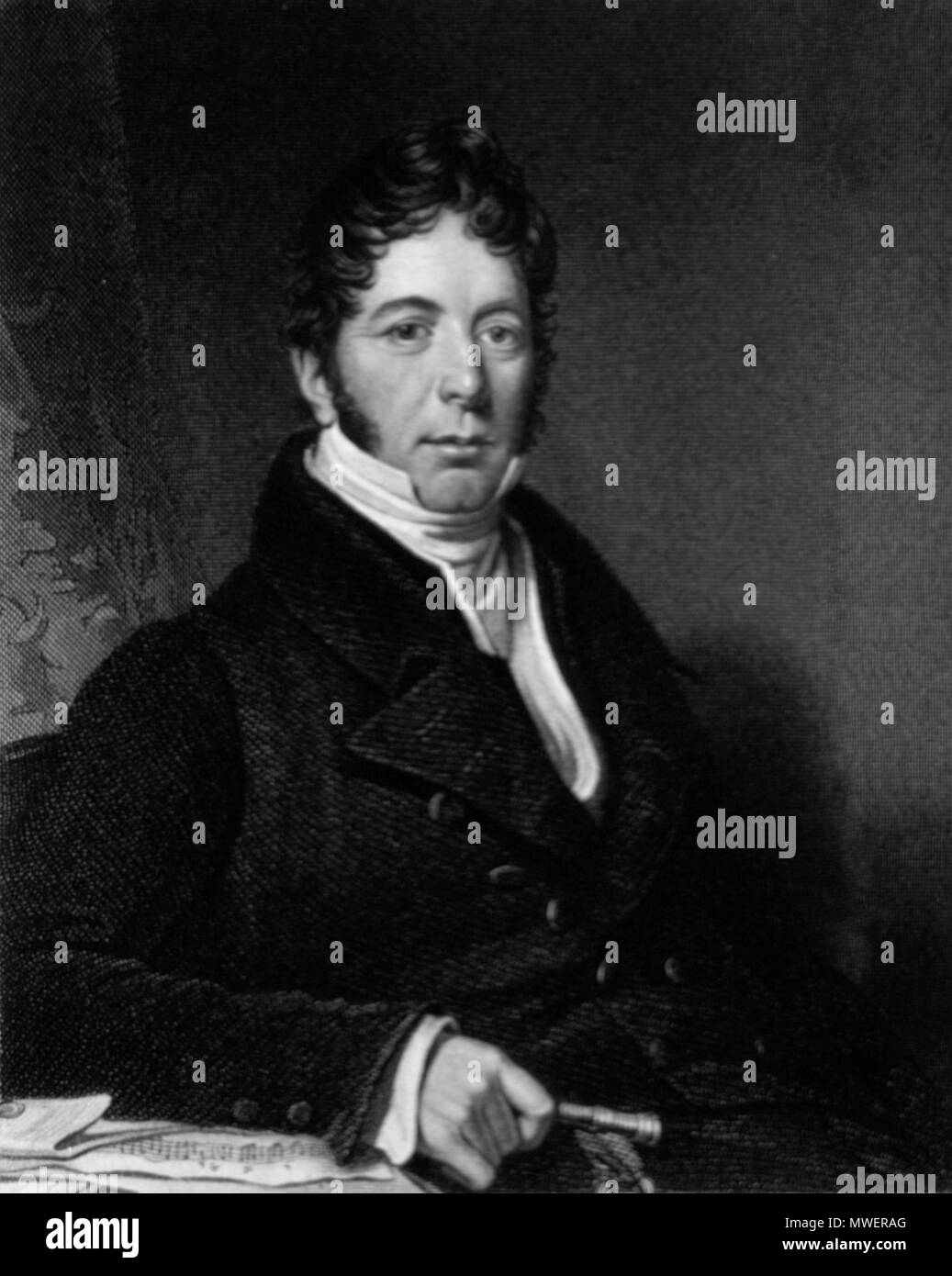 . English: Sir John Andrew Stevenson (1761 – 14 September 1833) . circa 1820s. J. F. Joseph [1] 322 John Stevenson b1761 Stock Photo