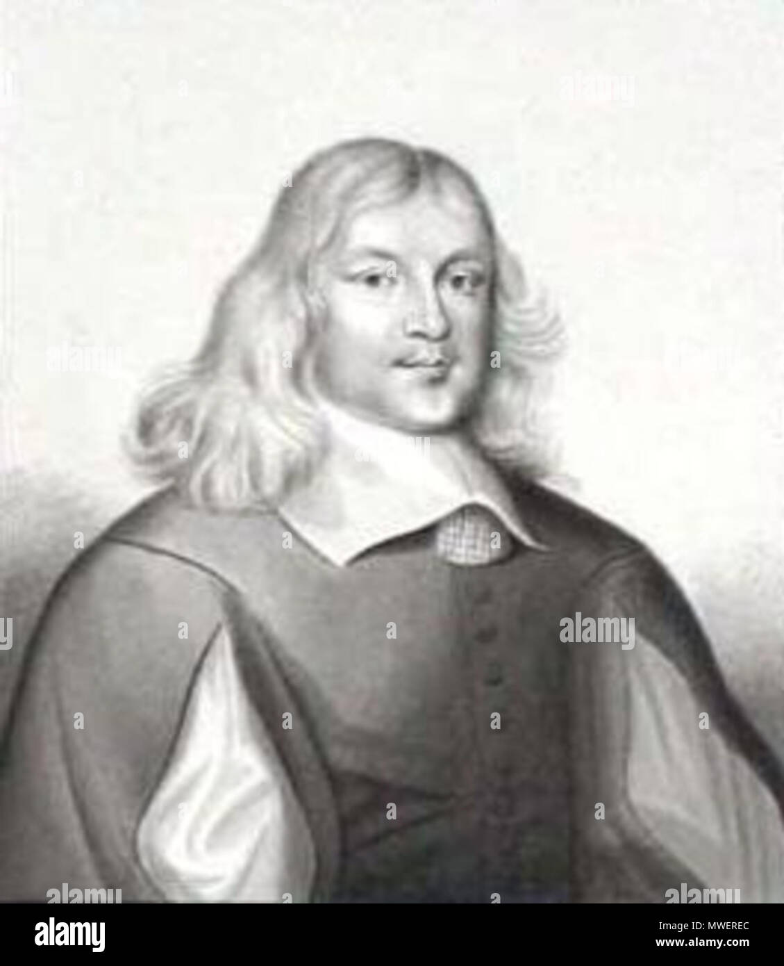 . John Bradshaw (1602-1659) . circa 1820s. Engraving after portrait by ...